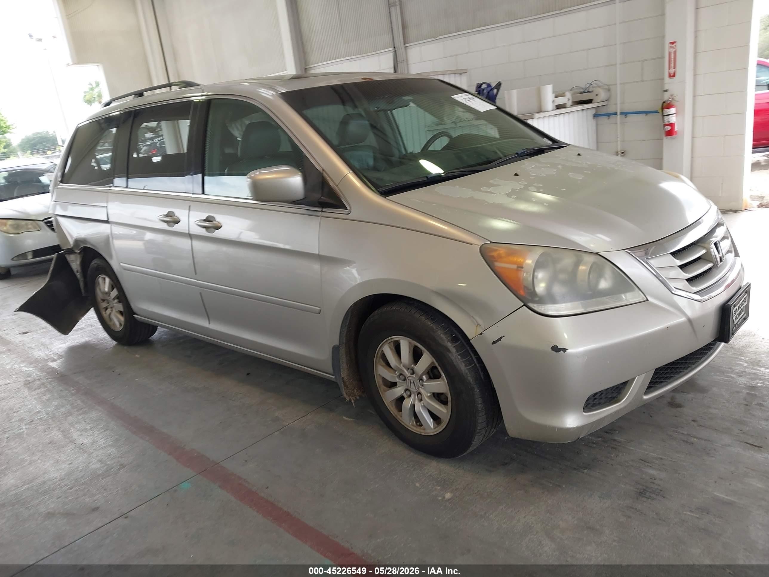 2008 Honda Odyssey Ex-l Beige vin: 5FNRL38608B419407