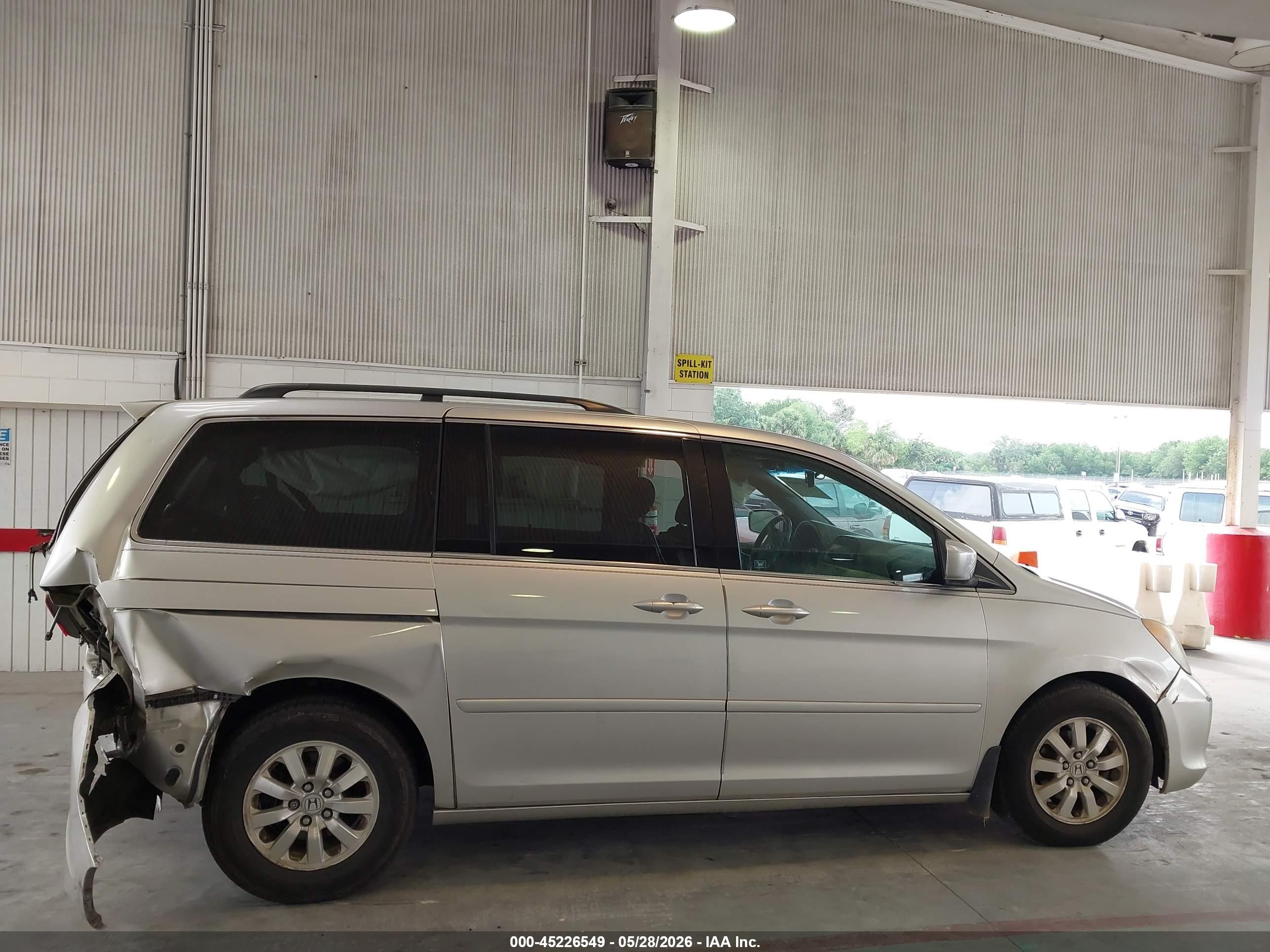 2008 Honda Odyssey Ex-l Beige vin: 5FNRL38608B419407