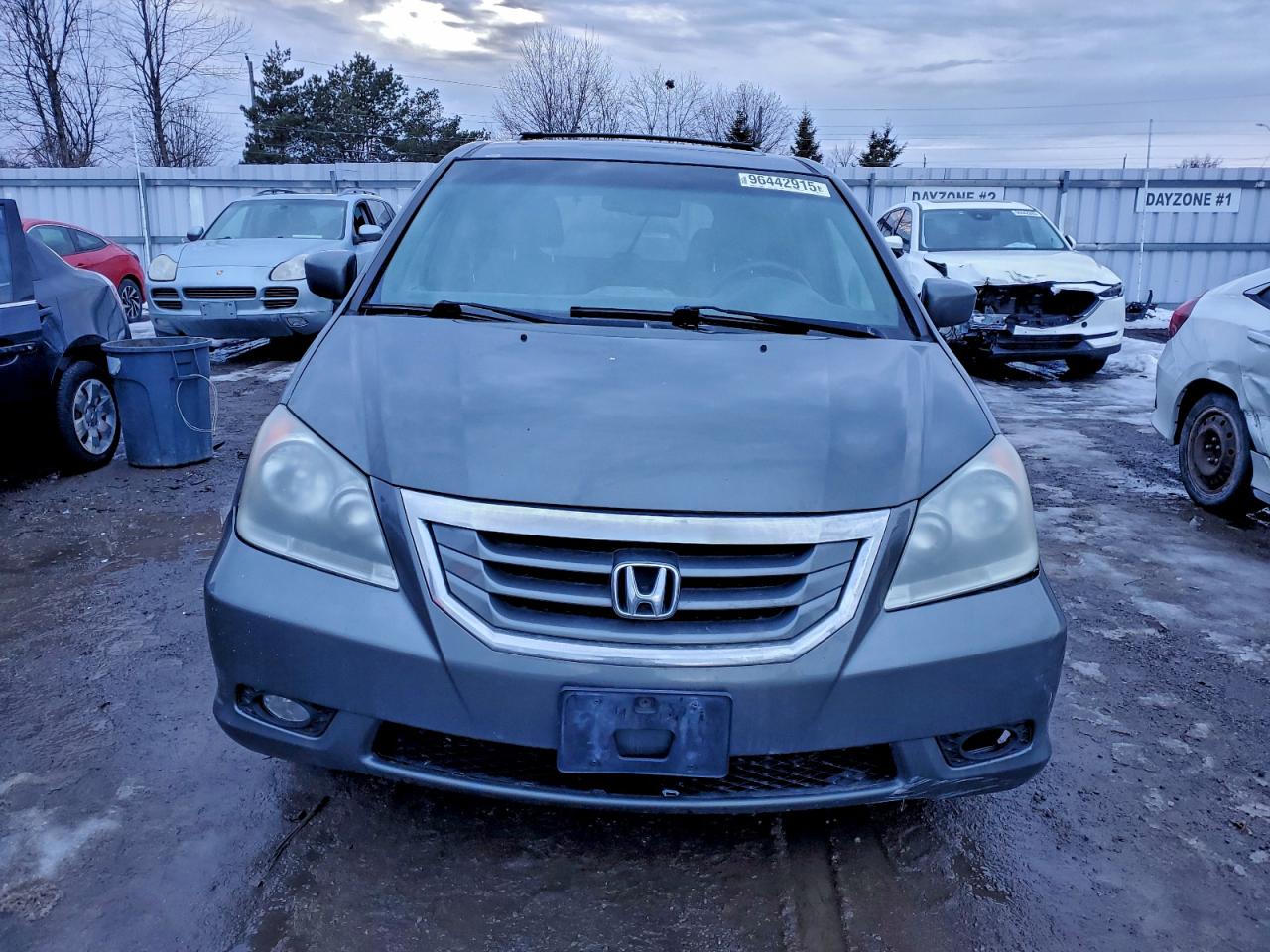 2008 Honda Odyssey Exl Gray vin: 5FNRL38608B506174