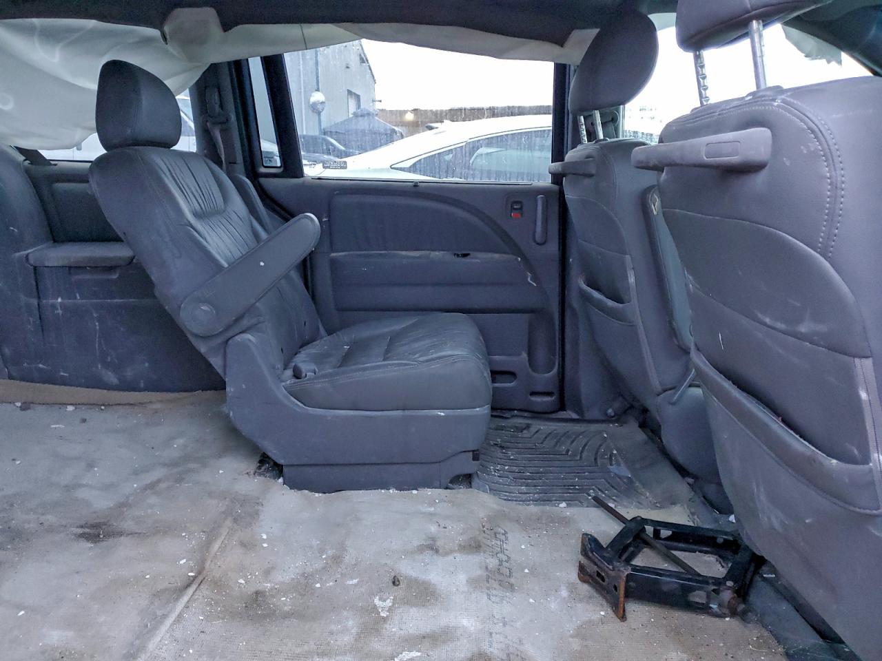 2008 Honda Odyssey Exl Gray vin: 5FNRL38608B506174