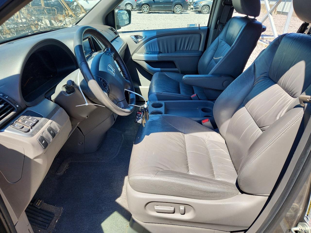 2009 Honda Odyssey Exl Gray vin: 5FNRL38609B030770