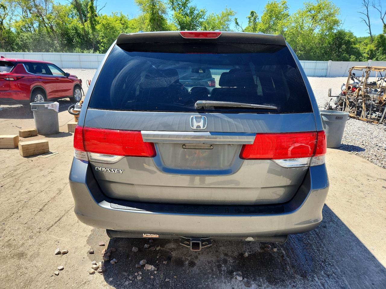 2009 Honda Odyssey Exl Gray vin: 5FNRL38609B030770