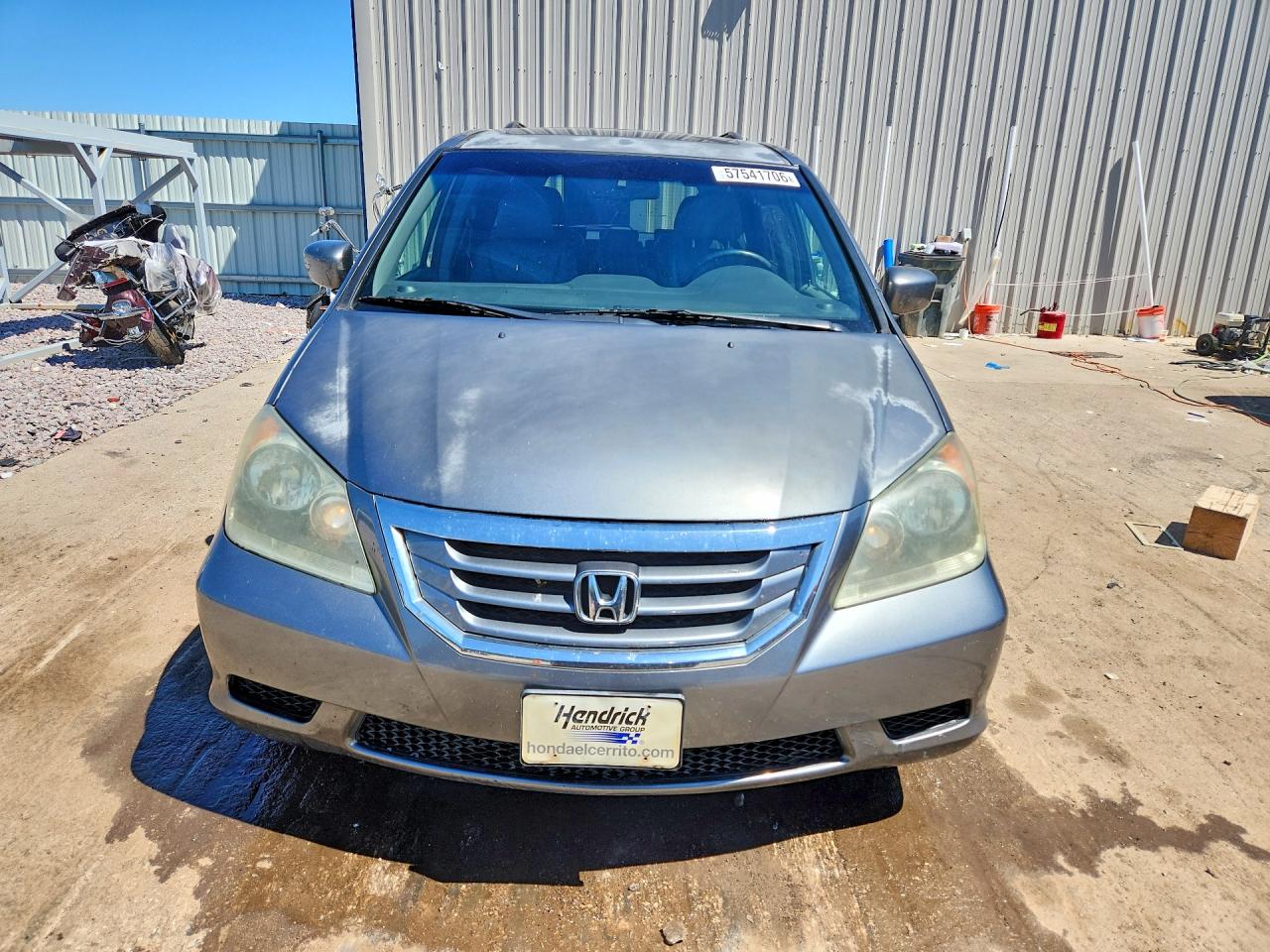 2009 Honda Odyssey Exl Gray vin: 5FNRL38609B030770