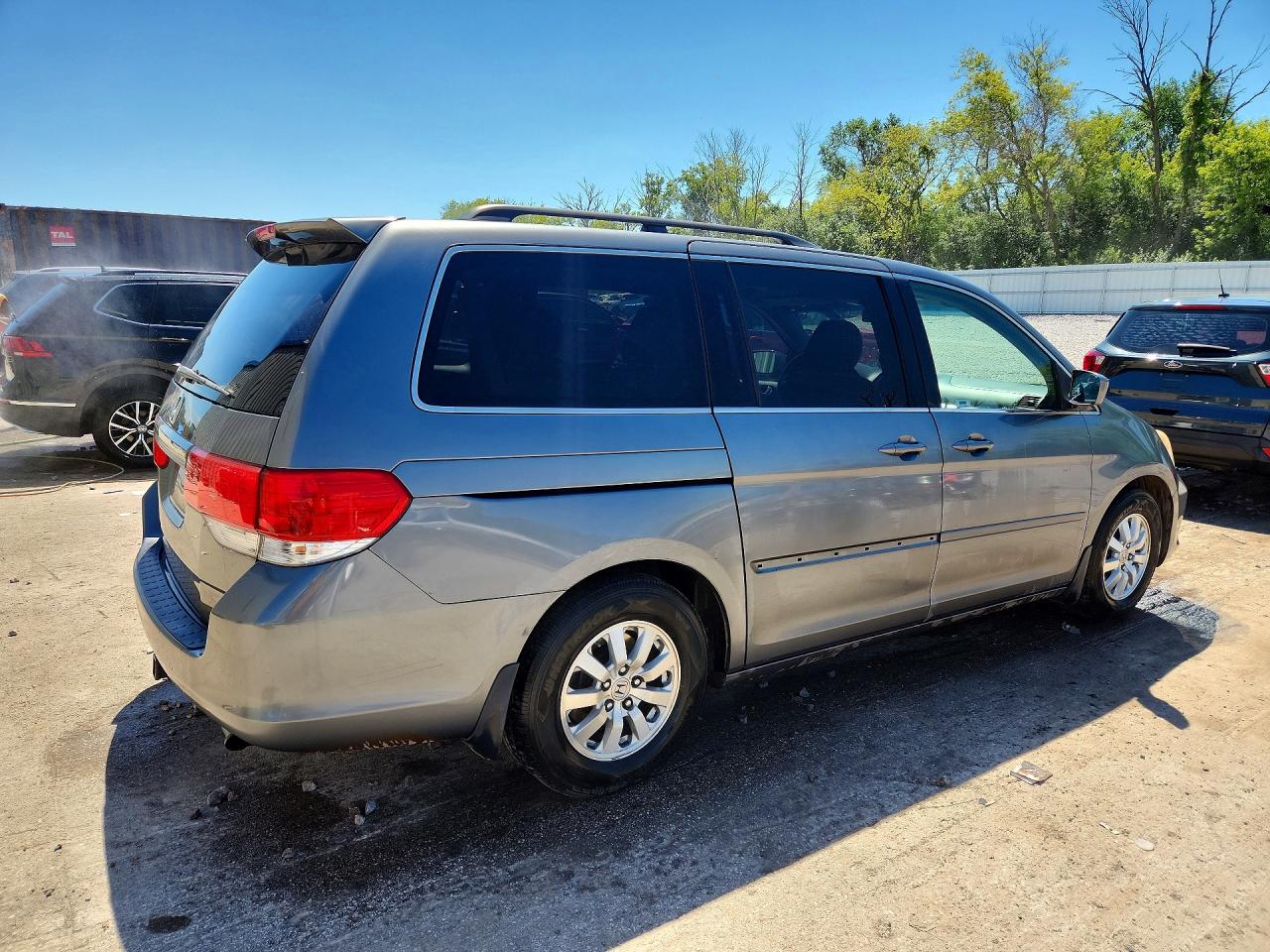 2009 Honda Odyssey Exl Gray vin: 5FNRL38609B030770