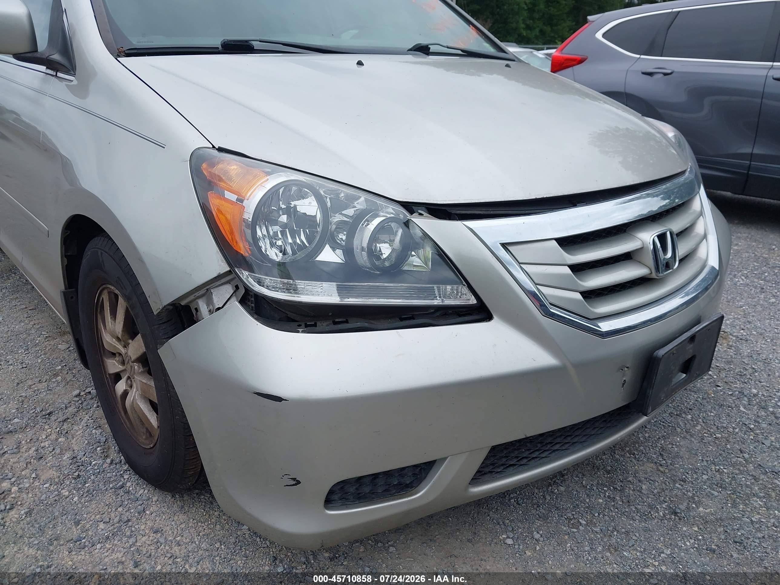 2009 Honda Odyssey Ex-l Серебряный vin: 5FNRL38609B057063