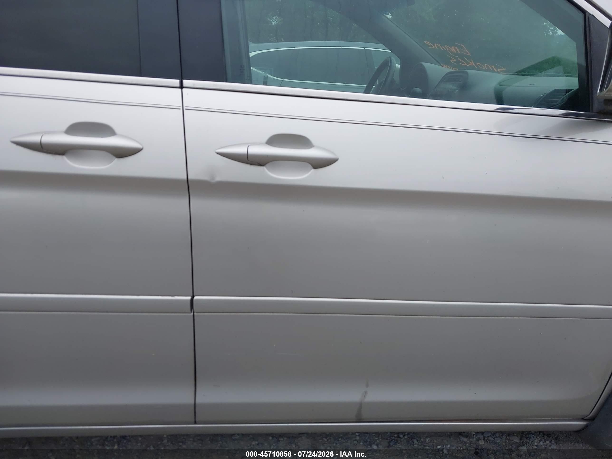 2009 Honda Odyssey Ex-l Серебряный vin: 5FNRL38609B057063