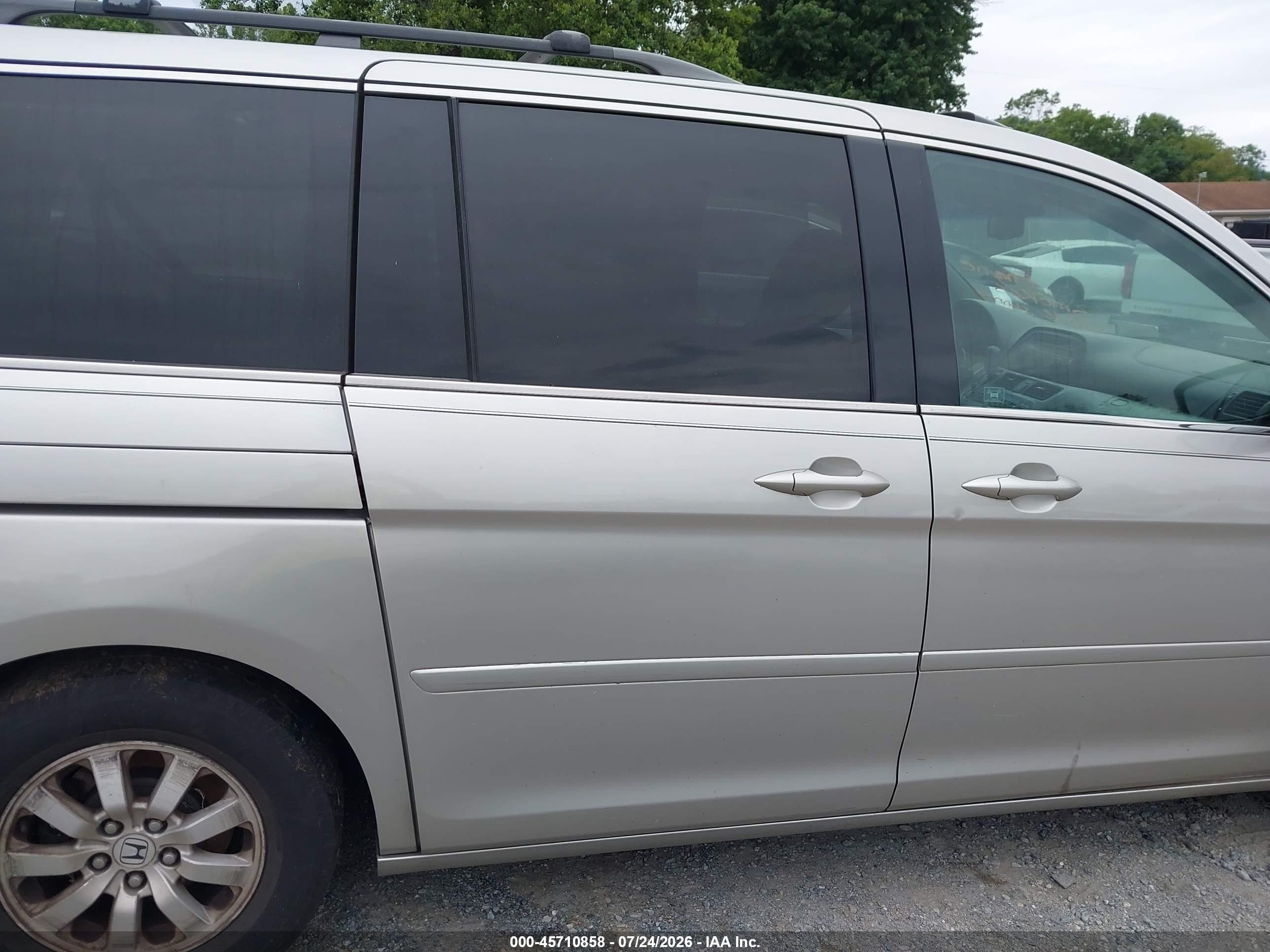 2009 Honda Odyssey Ex-l Серебряный vin: 5FNRL38609B057063