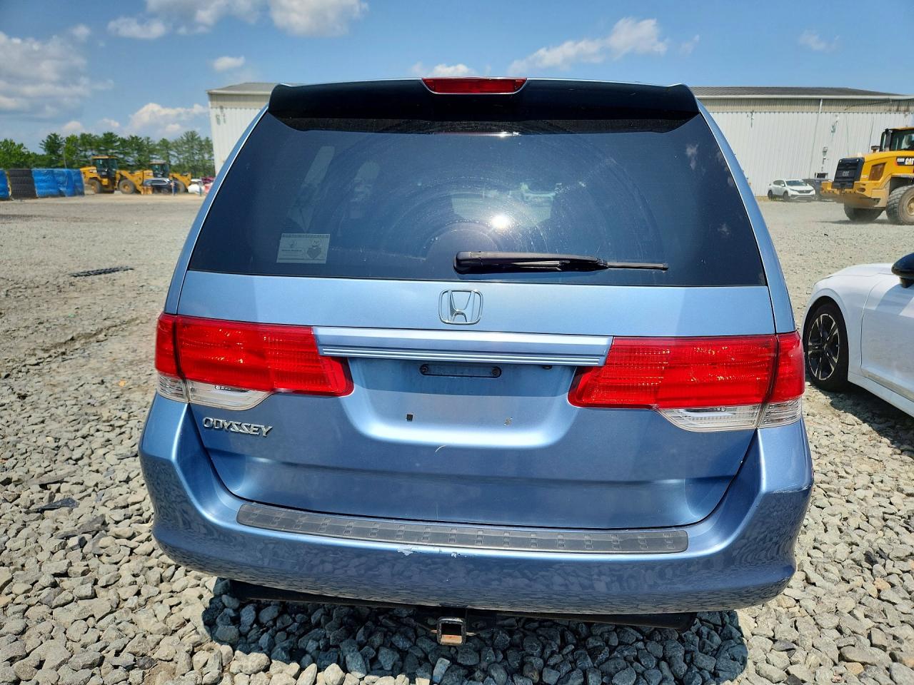 2009 Honda Odyssey Ex (with Leather) Turquoise vin: 5FNRL38609B057757