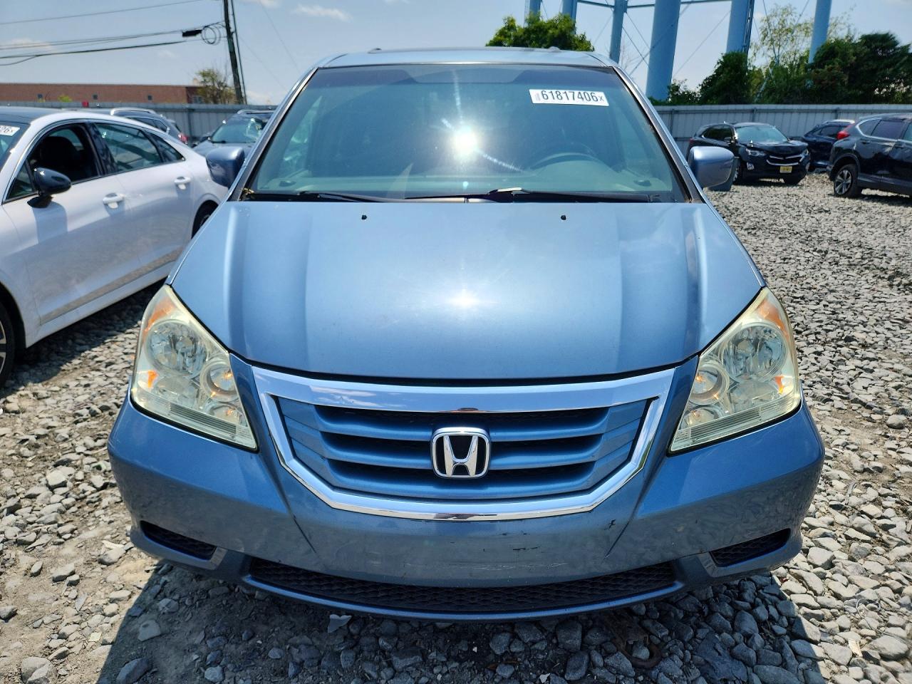 2009 Honda Odyssey Ex (with Leather) Turquoise vin: 5FNRL38609B057757