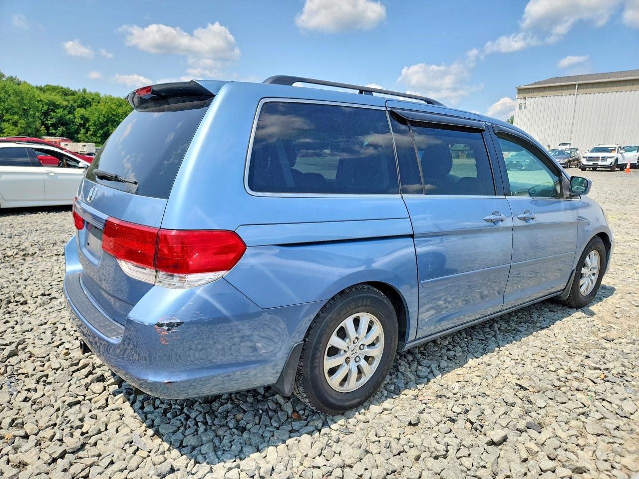 2009 Honda Odyssey Ex (with Leather) Turquoise vin: 5FNRL38609B057757