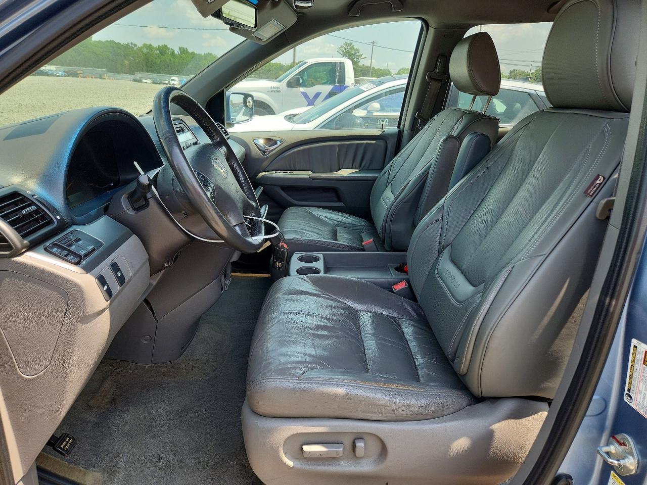 2009 Honda Odyssey Ex (with Leather) Turquoise vin: 5FNRL38609B057757