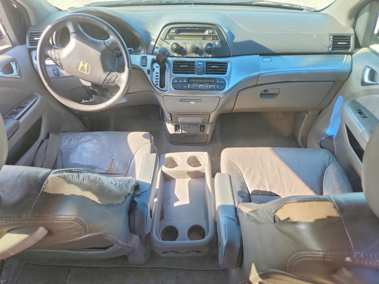 2009 Honda Odyssey Exl Blue vin: 5FNRL38609B410899