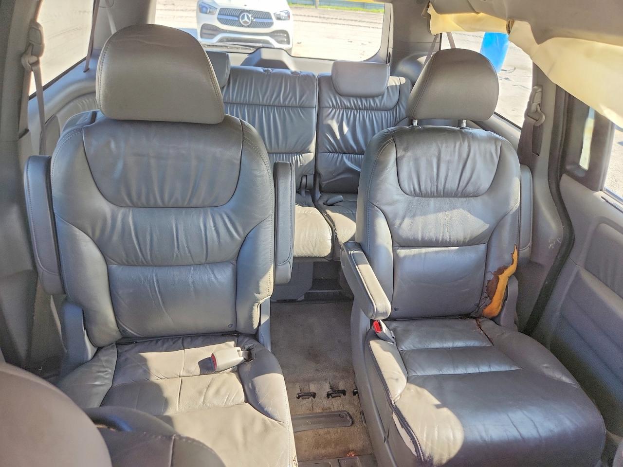 2009 Honda Odyssey Exl Blue vin: 5FNRL38609B410899