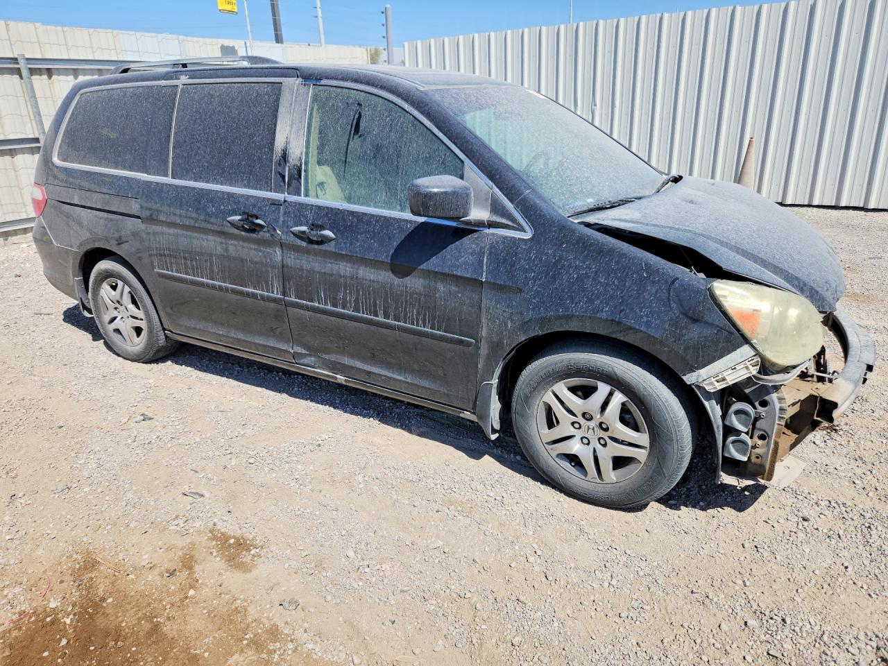 2005 Honda Odyssey Exl Black vin: 5FNRL38615B036247