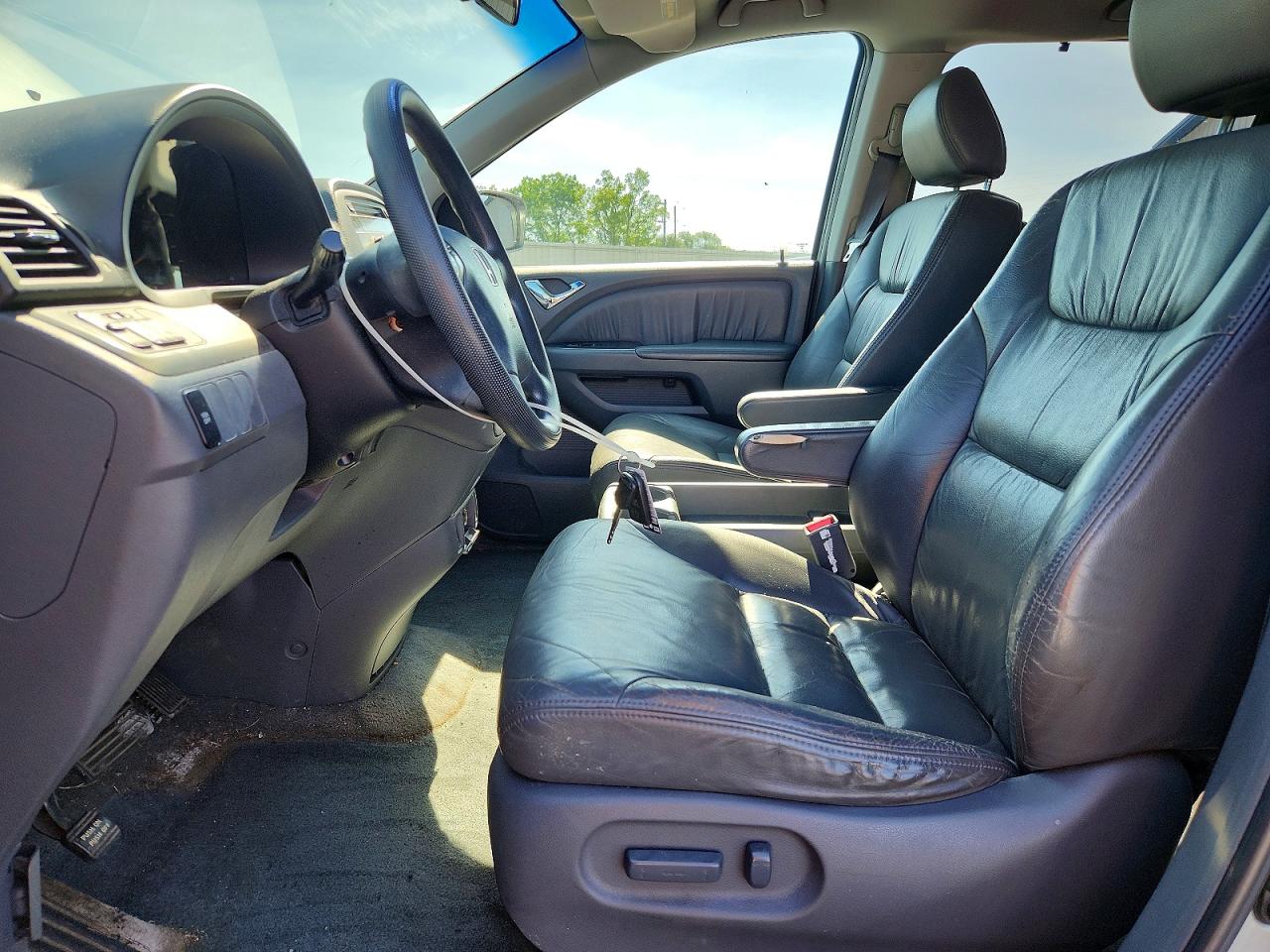 2005 Honda Odyssey Exl Blue vin: 5FNRL38615B103445
