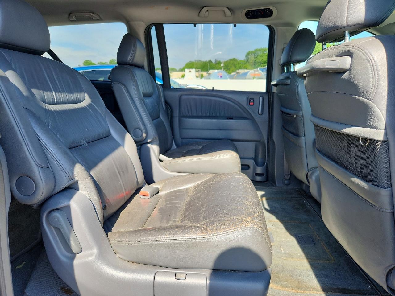 2005 Honda Odyssey Exl Blue vin: 5FNRL38615B103445