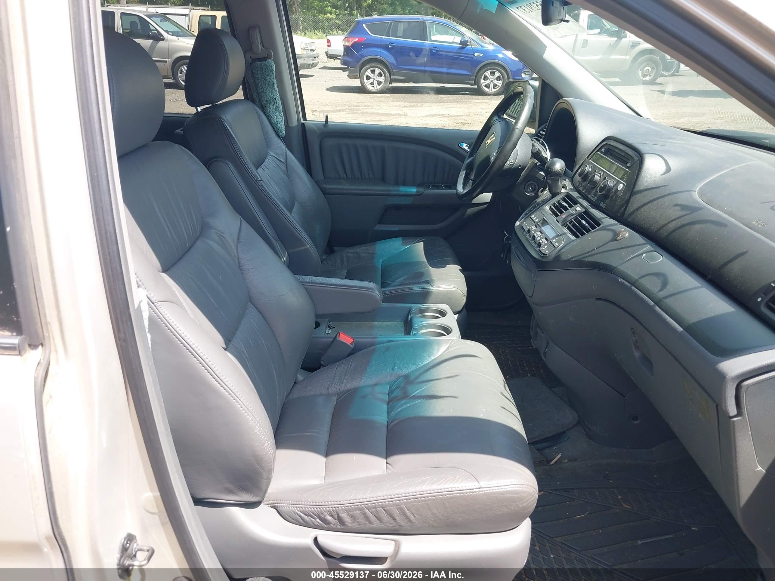2006 Honda Odyssey Ex-l Silver vin: 5FNRL38616B428596