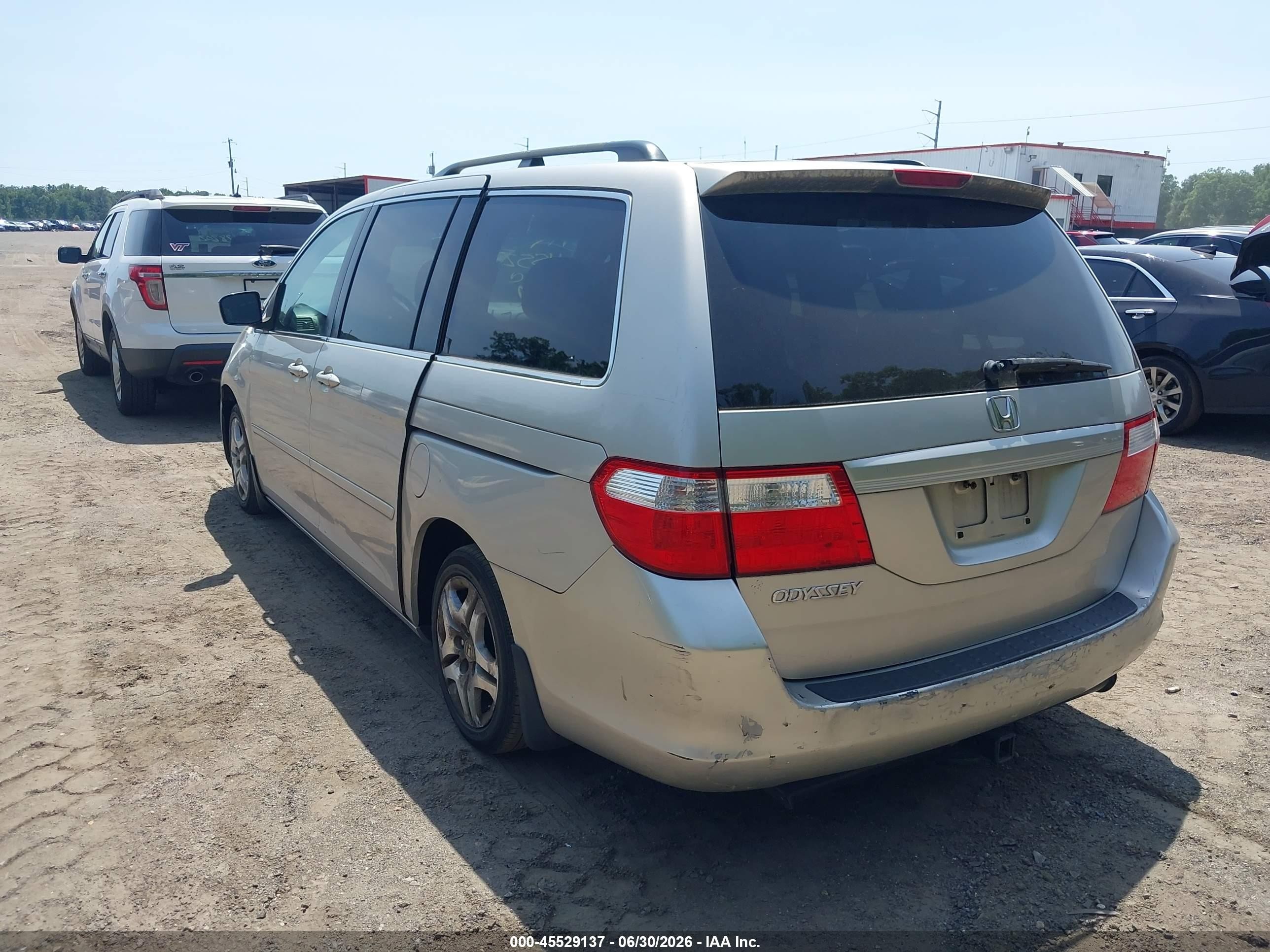 2006 Honda Odyssey Ex-l Silver vin: 5FNRL38616B428596