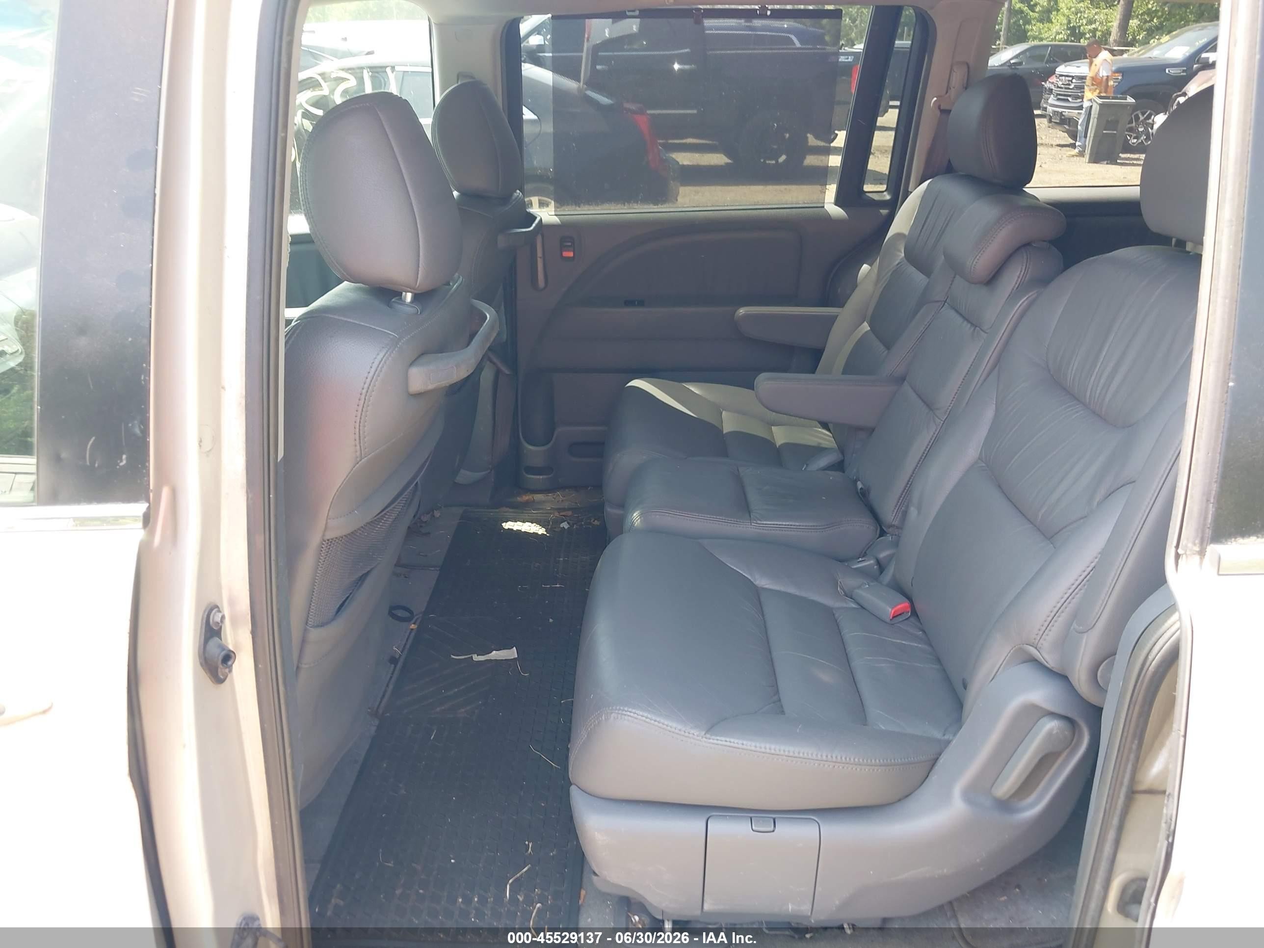 2006 Honda Odyssey Ex-l Silver vin: 5FNRL38616B428596