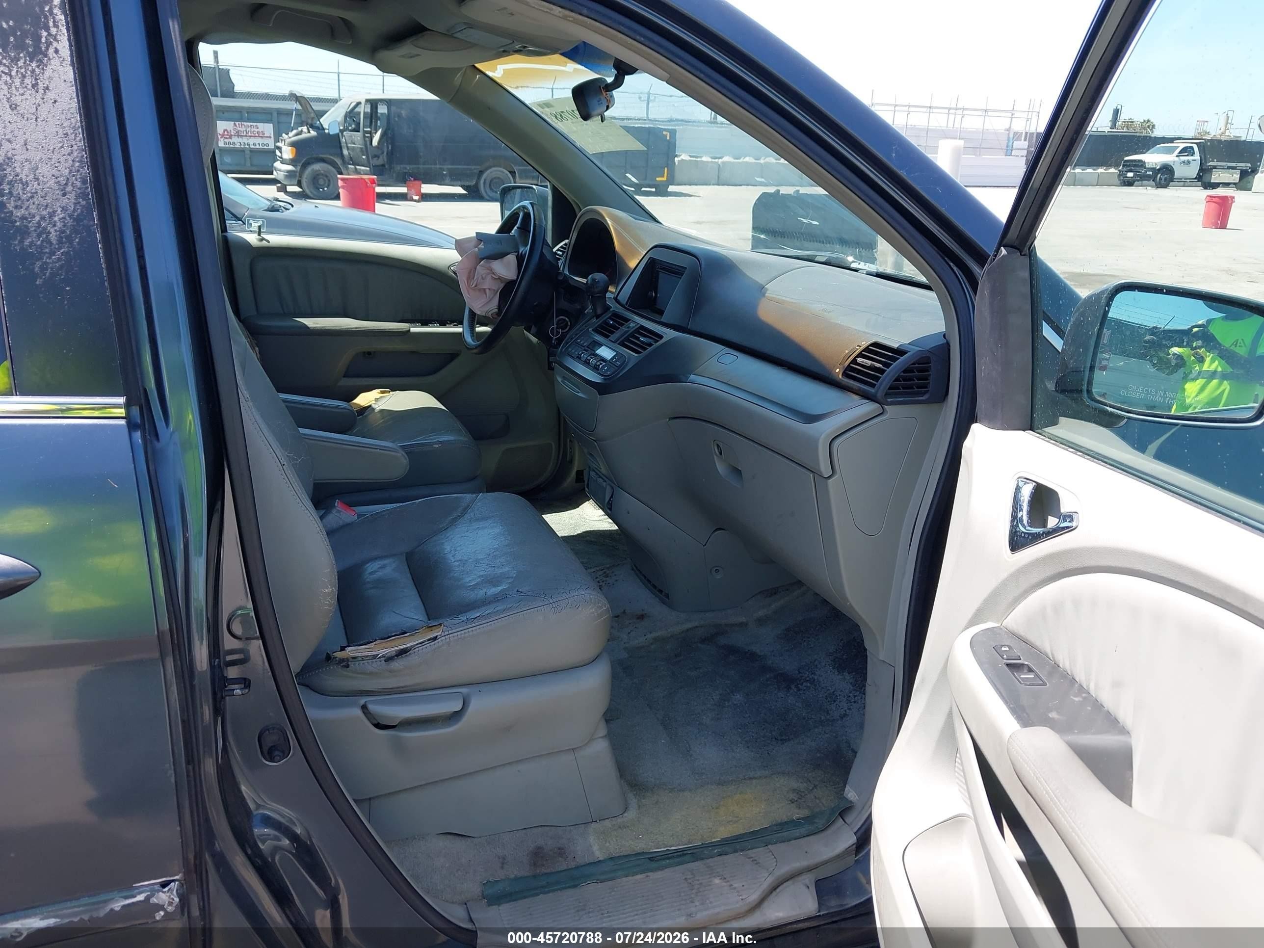 2006 Honda Odyssey Ex-l Blue vin: 5FNRL38616B436262