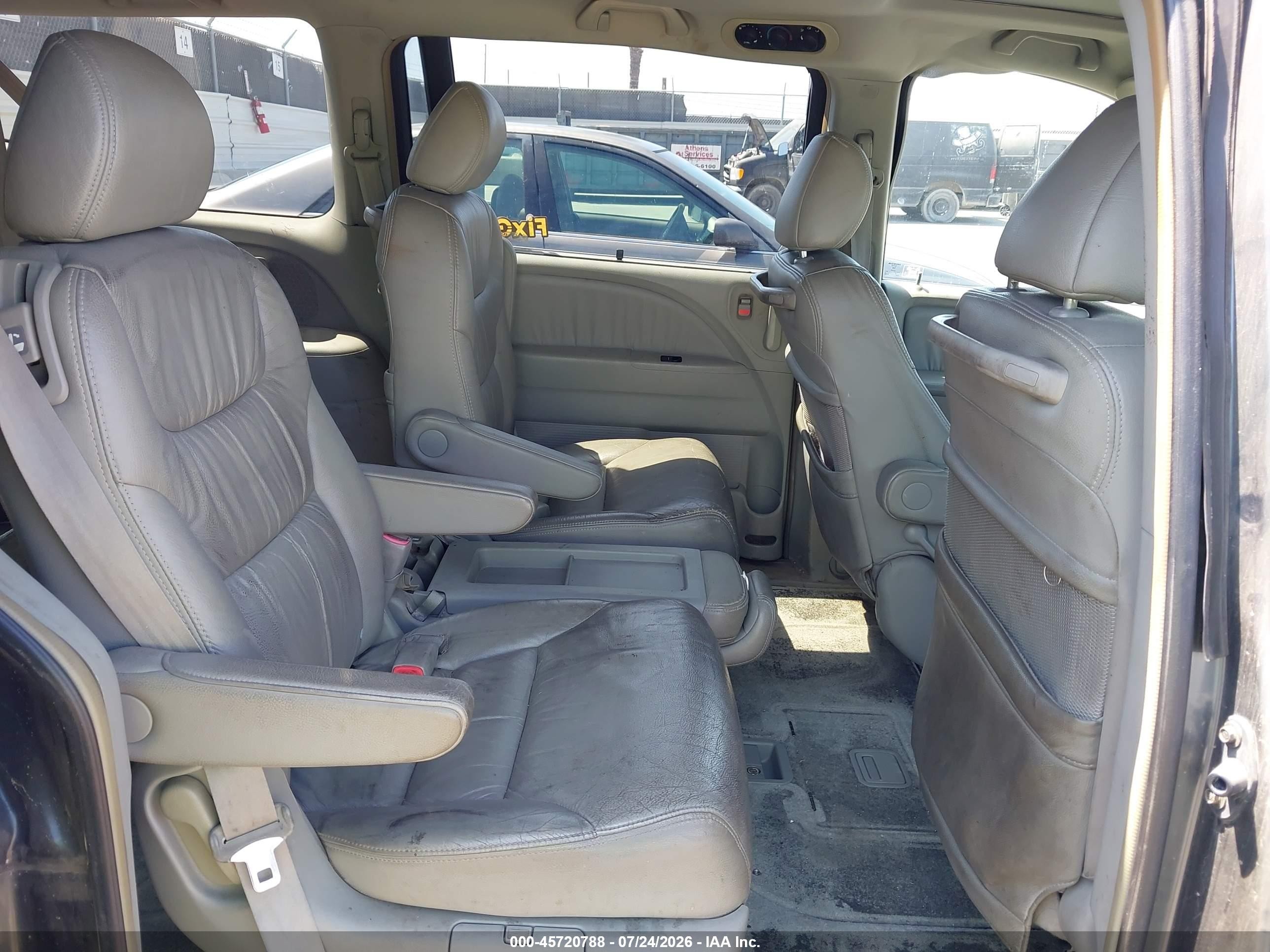 2006 Honda Odyssey Ex-l Blue vin: 5FNRL38616B436262