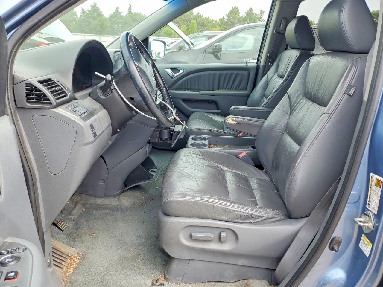 2007 Honda Odyssey Exl Blue vin: 5FNRL38617B101195