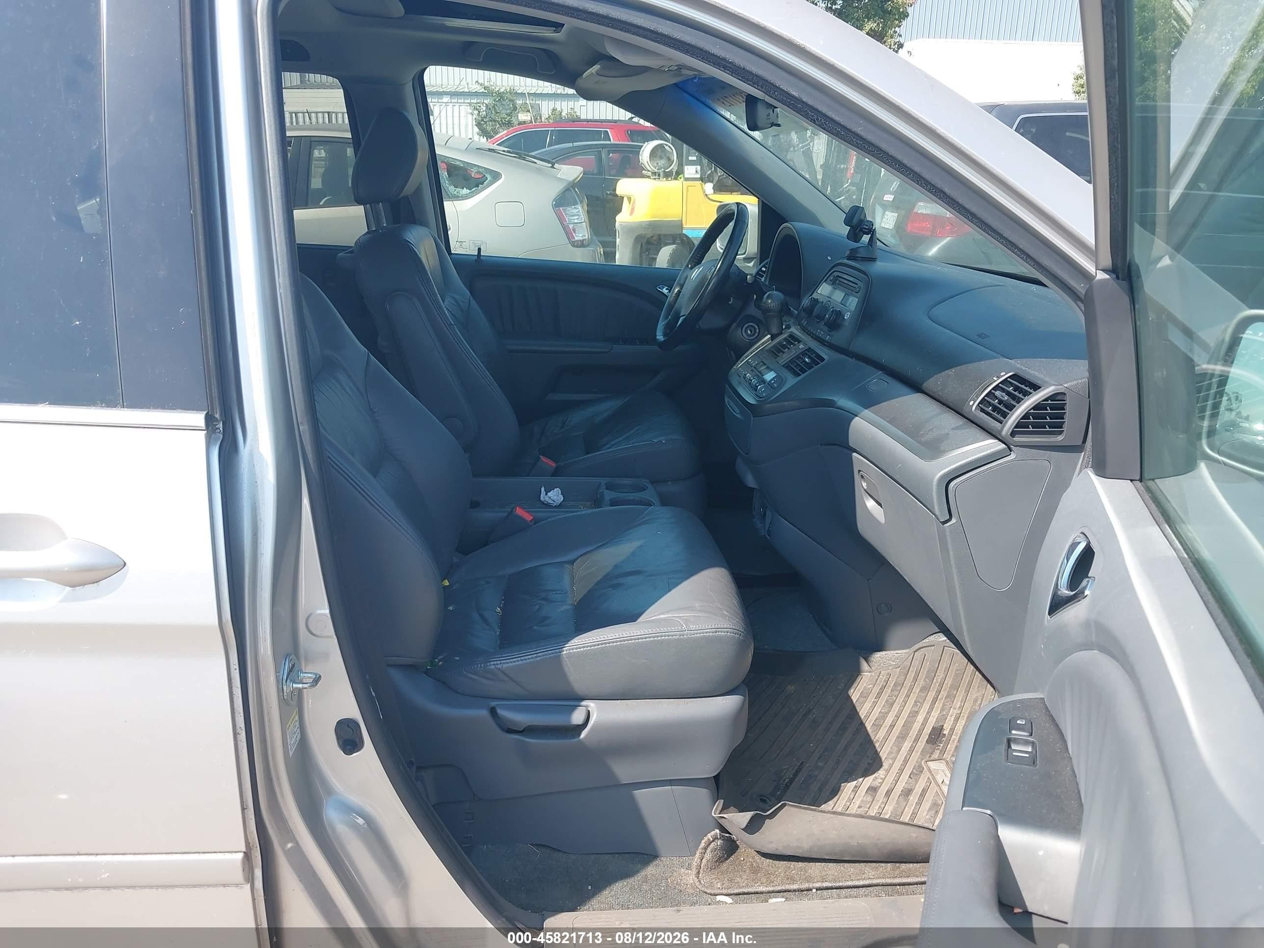2007 Honda Odyssey Ex-l Beige vin: 5FNRL38617B127960