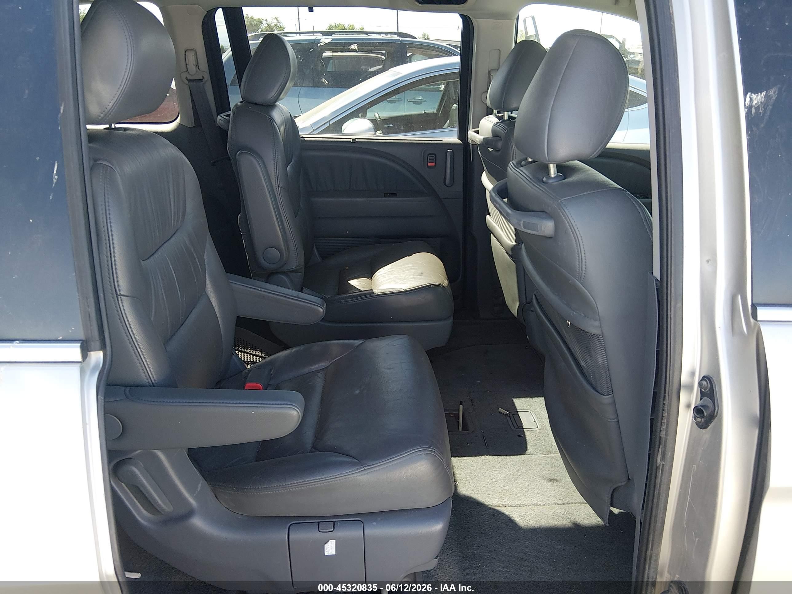 2007 Honda Odyssey Ex-l Tan vin: 5FNRL38617B400847