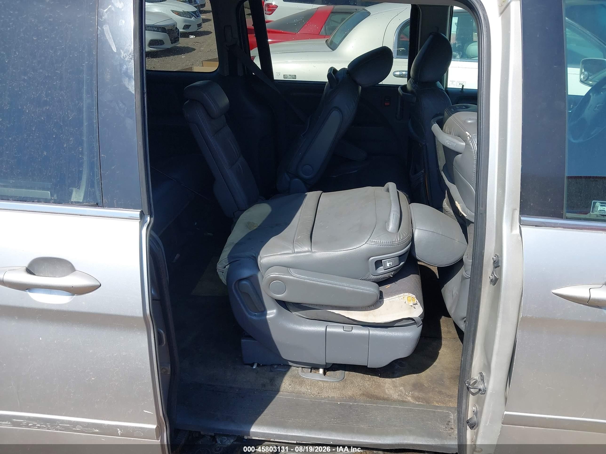 2007 Honda Odyssey Ex-l Brown vin: 5FNRL38617B416983