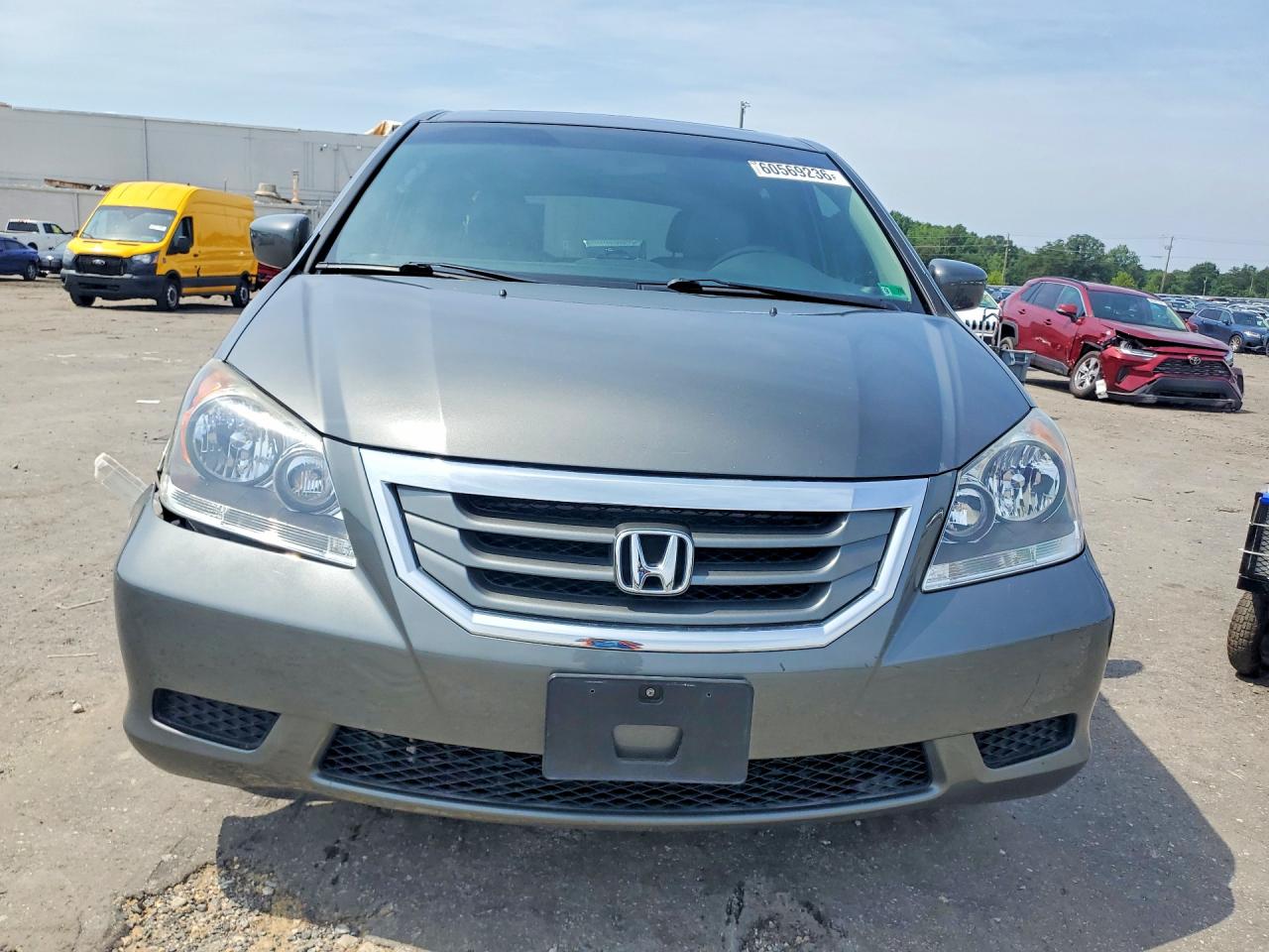 2008 Honda Odyssey Exl Gray vin: 5FNRL38618B093620