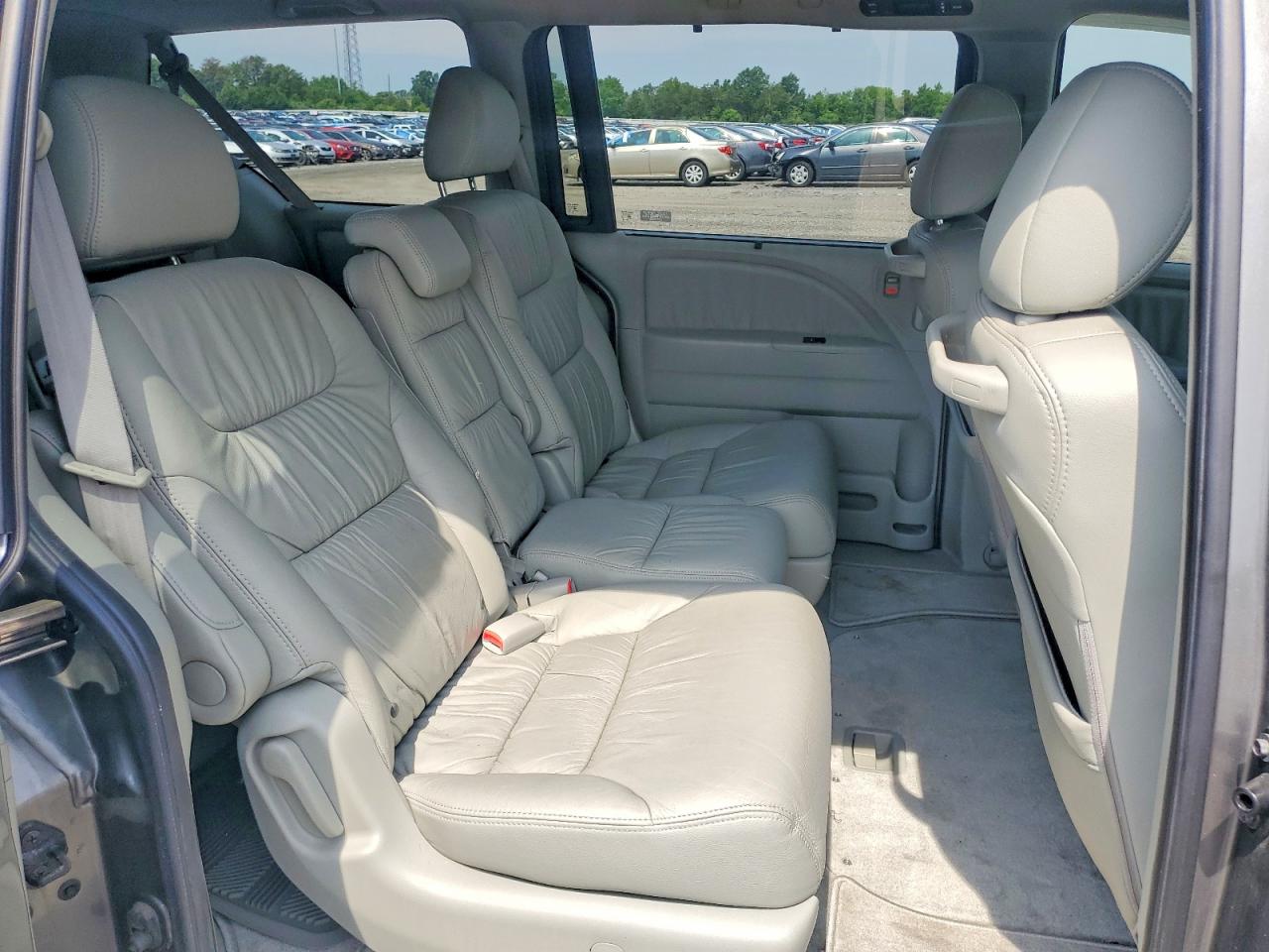 2008 Honda Odyssey Exl Gray vin: 5FNRL38618B093620