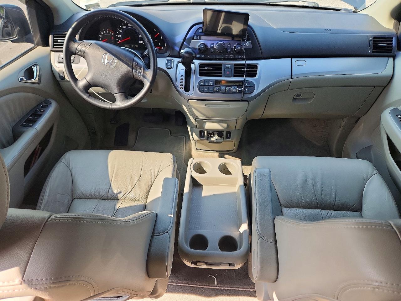 2008 Honda Odyssey Exl Gray vin: 5FNRL38618B093620