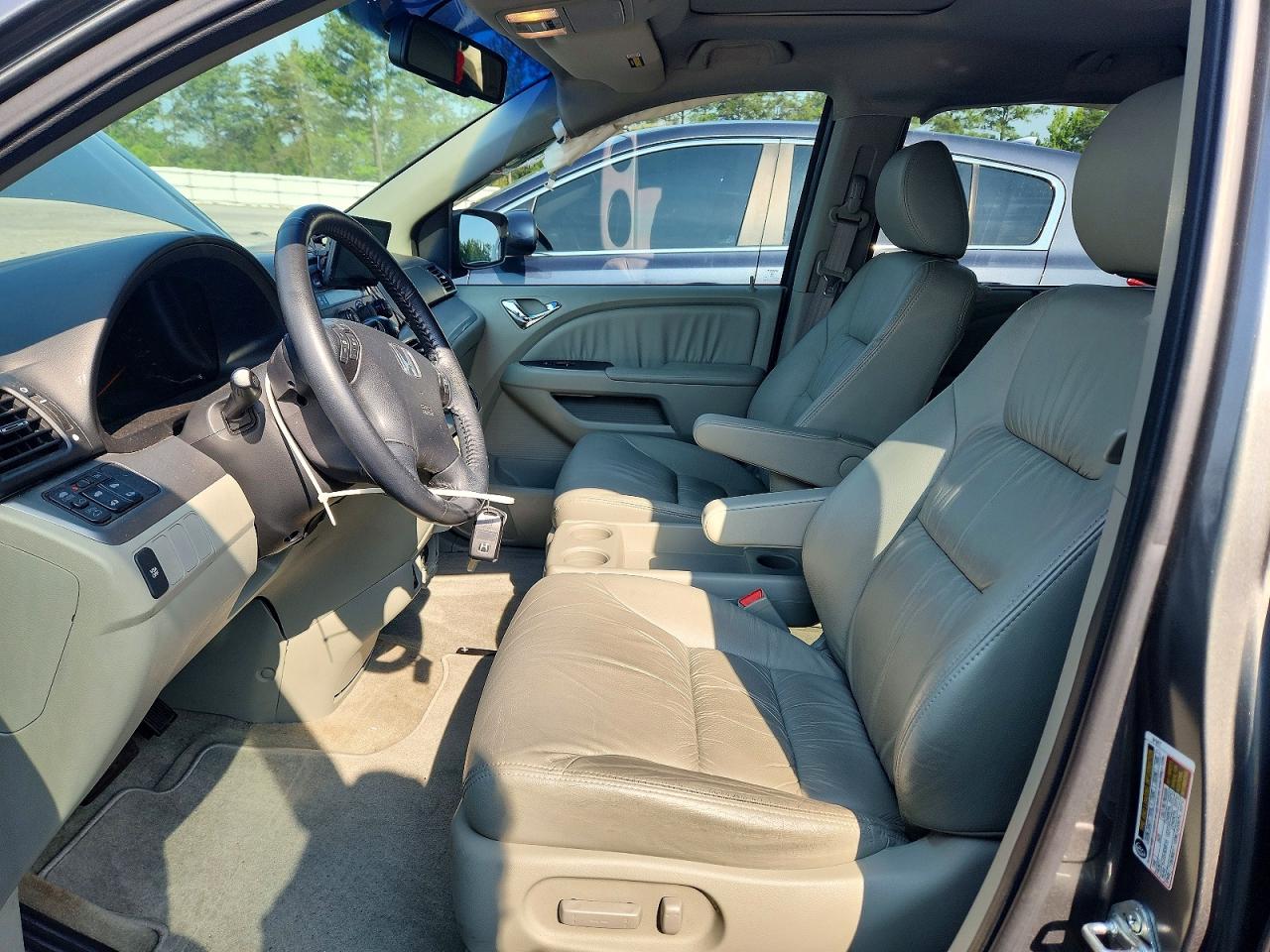 2008 Honda Odyssey Exl Gray vin: 5FNRL38618B093620