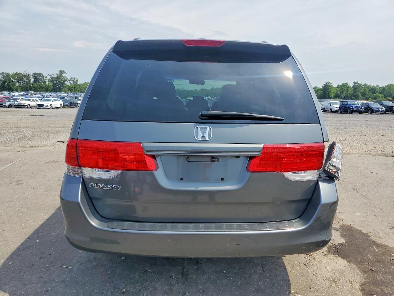 2008 Honda Odyssey Exl Gray vin: 5FNRL38618B093620