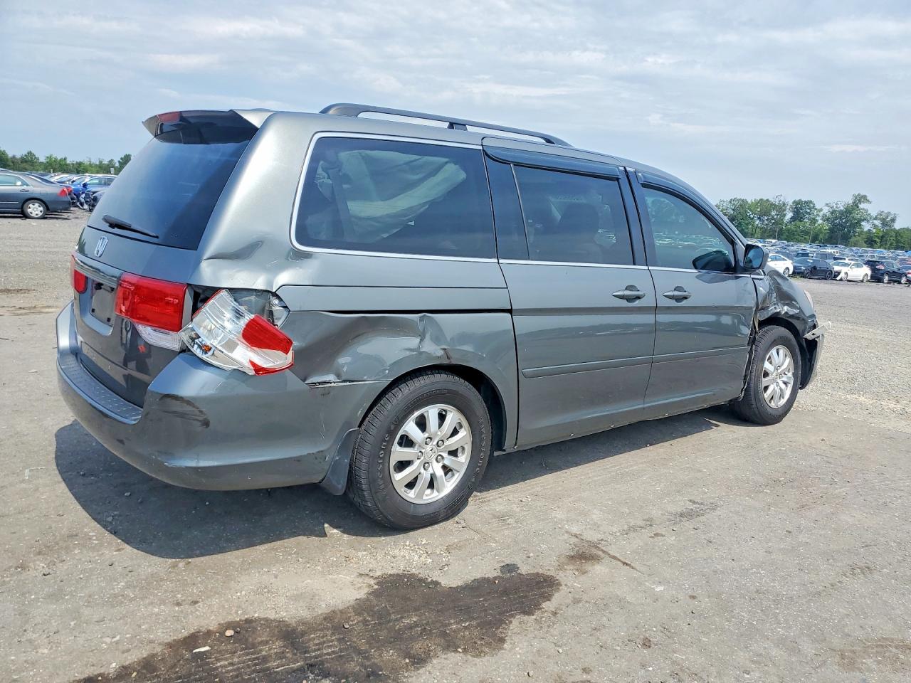 2008 Honda Odyssey Exl Gray vin: 5FNRL38618B093620