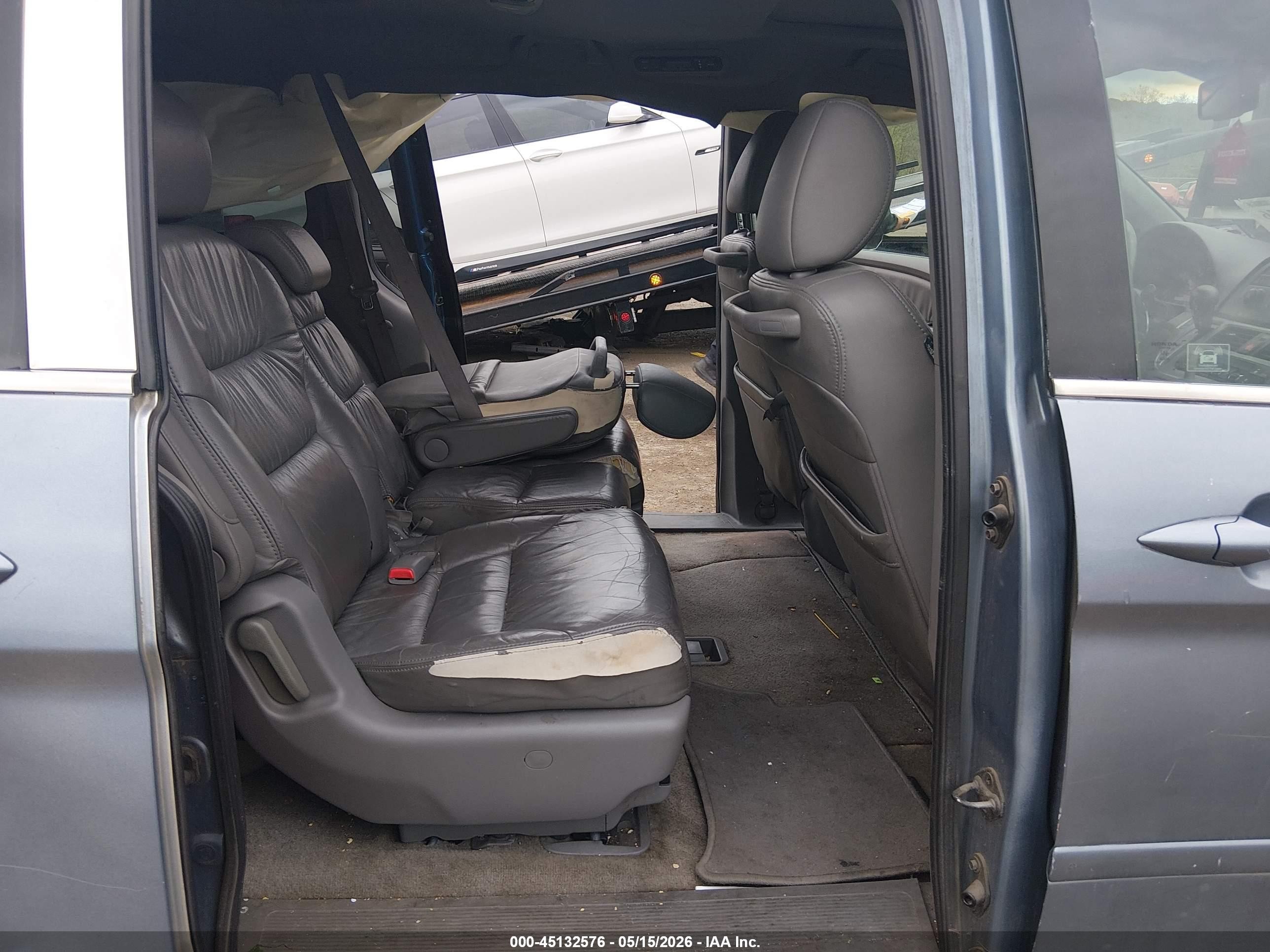 2008 Honda Odyssey Ex-l Синий vin: 5FNRL38618B106351