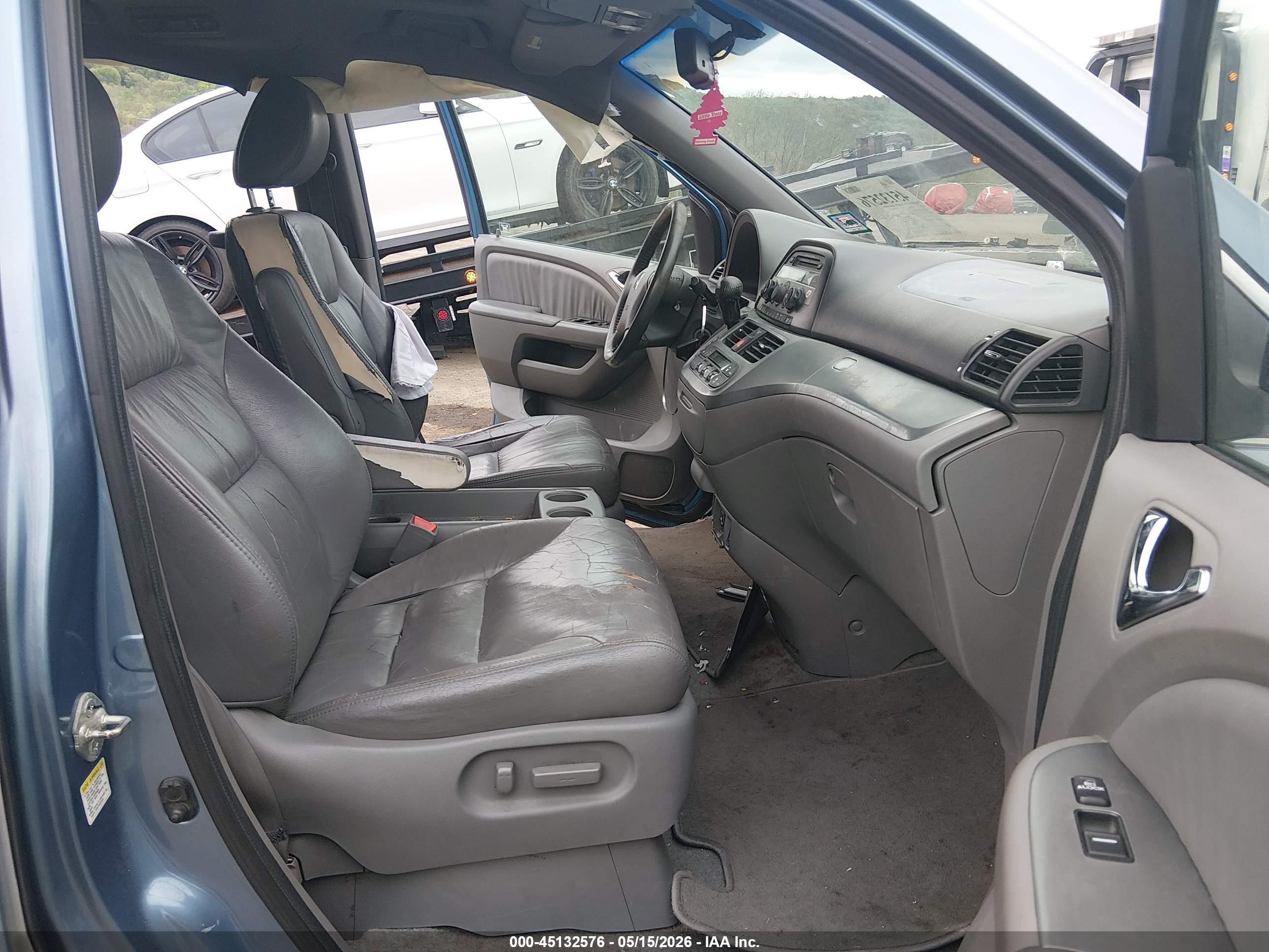 2008 Honda Odyssey Ex-l Синий vin: 5FNRL38618B106351