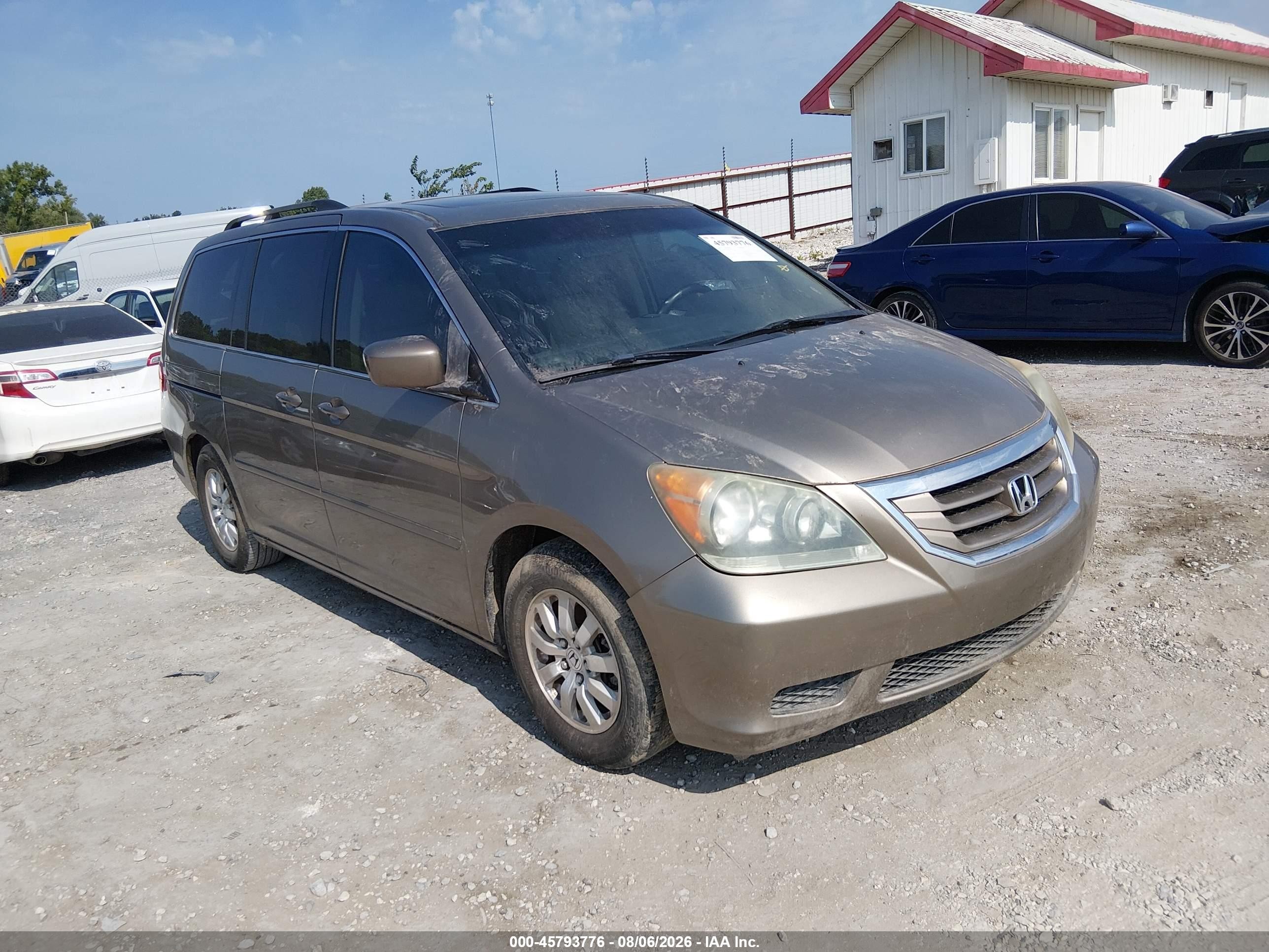 2008 Honda Odyssey Ex-l Champagne vin: 5FNRL38618B113364