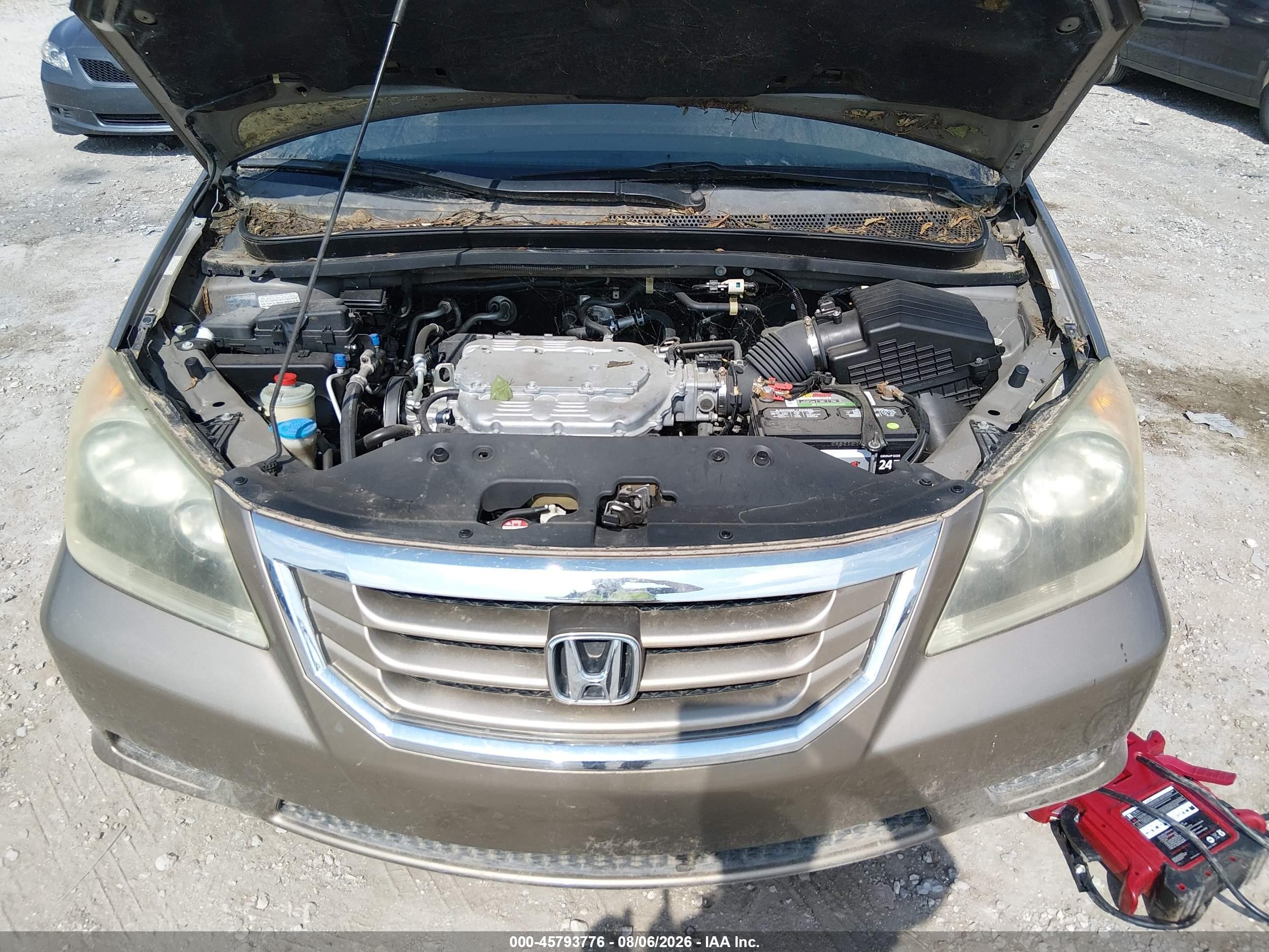 2008 Honda Odyssey Ex-l Champagne vin: 5FNRL38618B113364