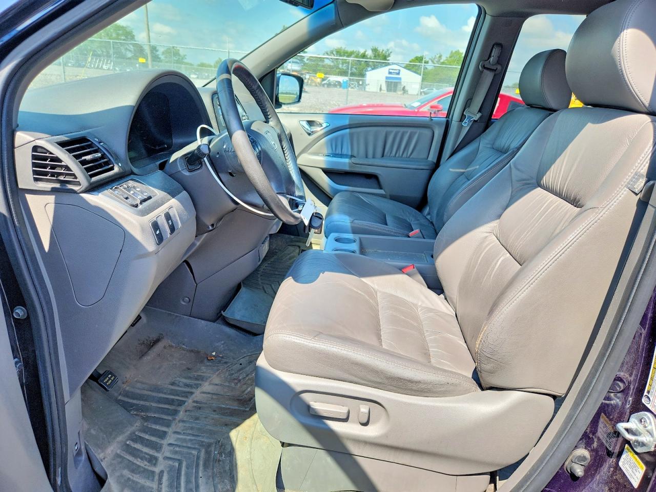 2009 Honda Odyssey Exl Blue vin: 5FNRL38619B040627