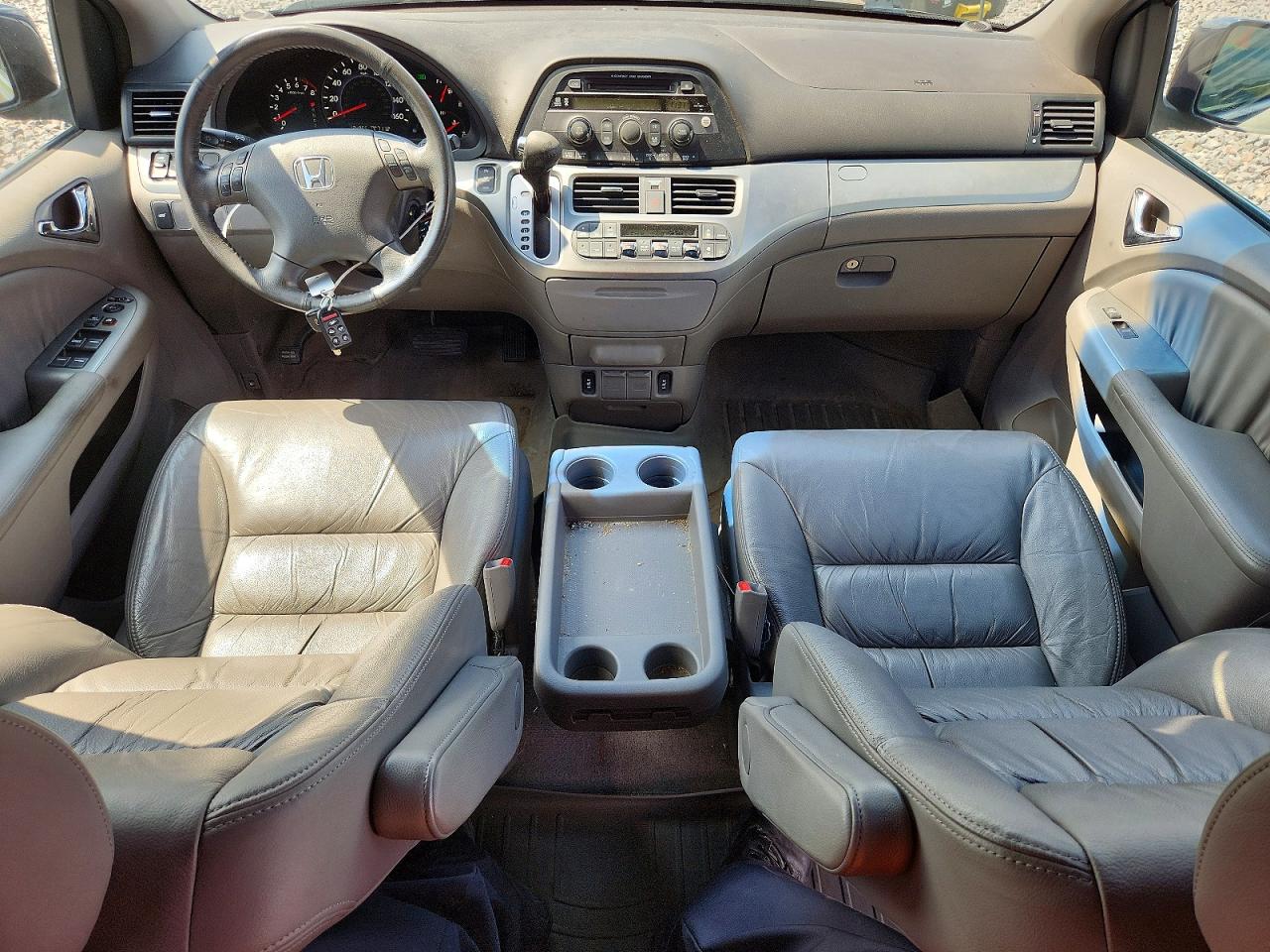 2009 Honda Odyssey Exl Blue vin: 5FNRL38619B040627