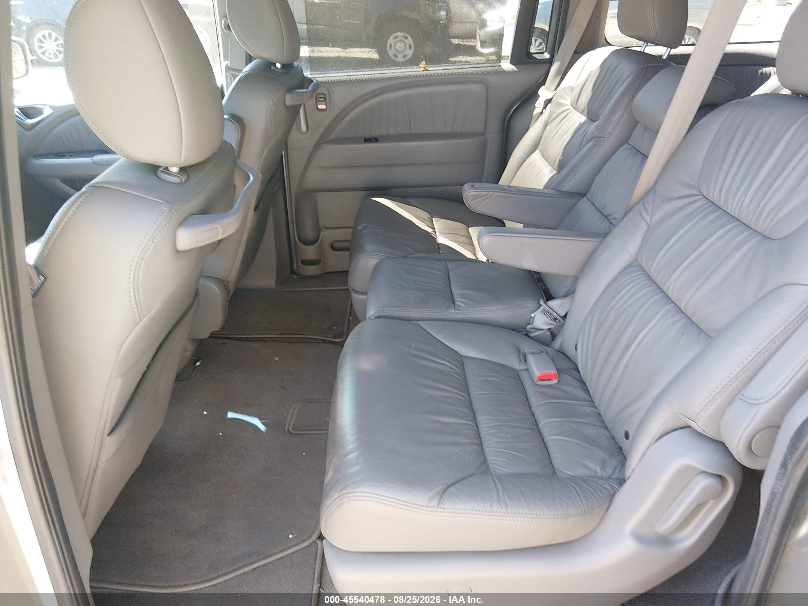 2009 Honda Odyssey Ex-l Silver vin: 5FNRL38619B046895