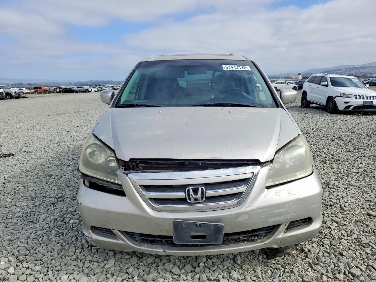 2005 Honda Odyssey Exl Серебряный vin: 5FNRL38625B110064