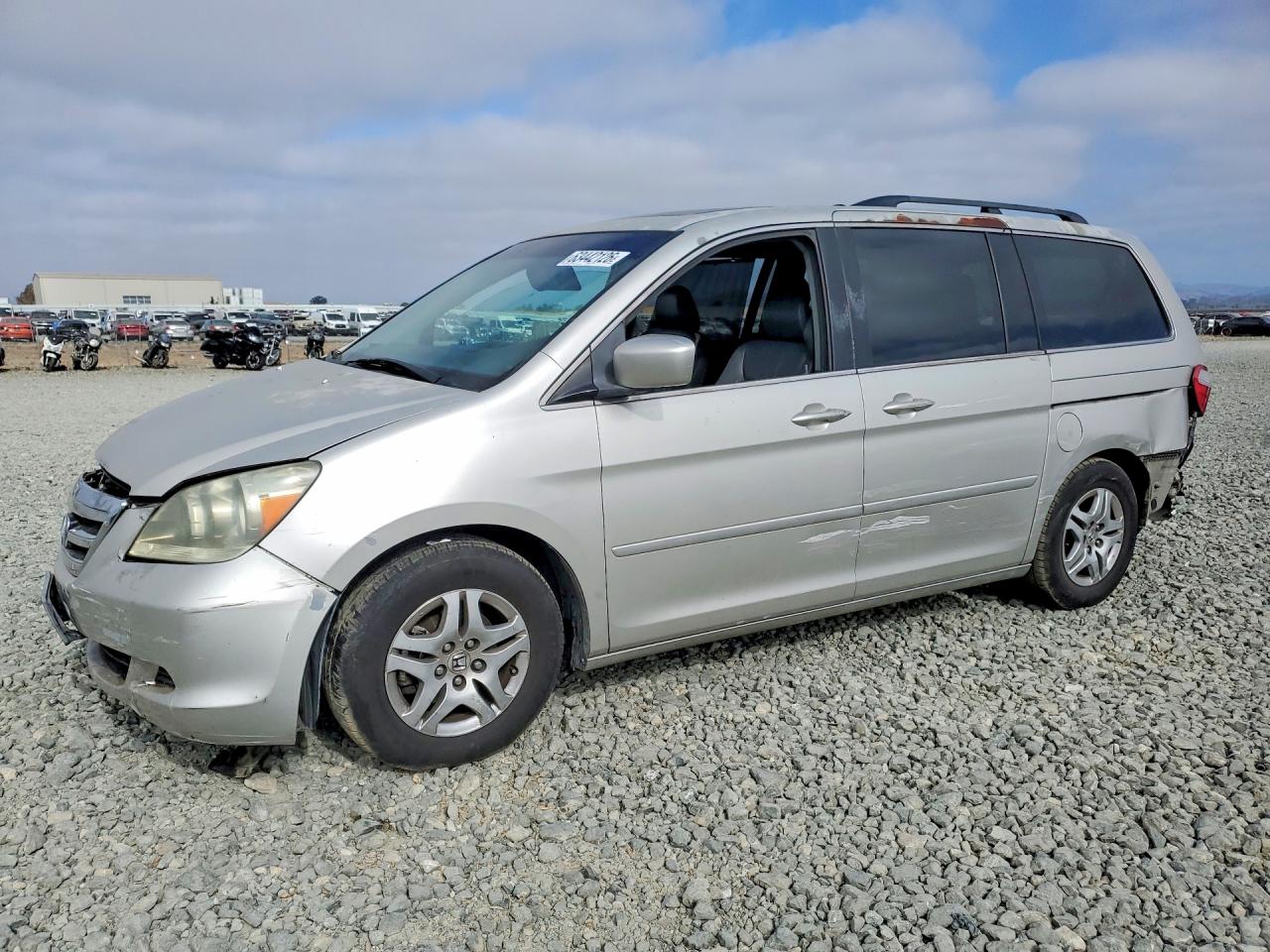 2005 Honda Odyssey Exl Серебряный vin: 5FNRL38625B110064