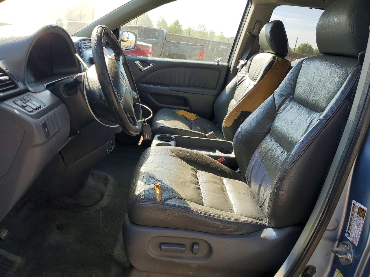 2007 Honda Odyssey Exl Синий vin: 5FNRL38627B095617