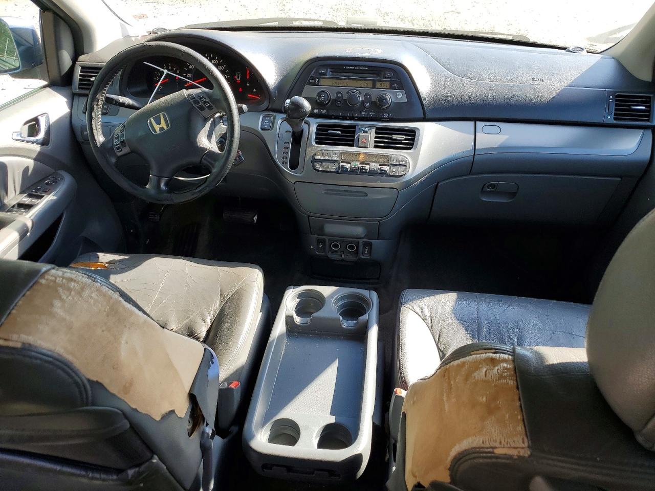 2007 Honda Odyssey Exl Синий vin: 5FNRL38627B095617