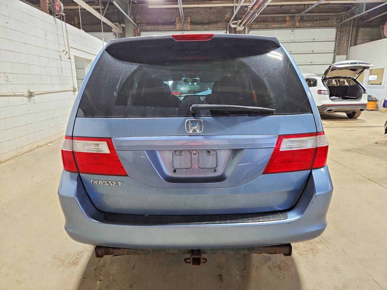 2007 Honda Odyssey Exl Blue vin: 5FNRL38627B101190