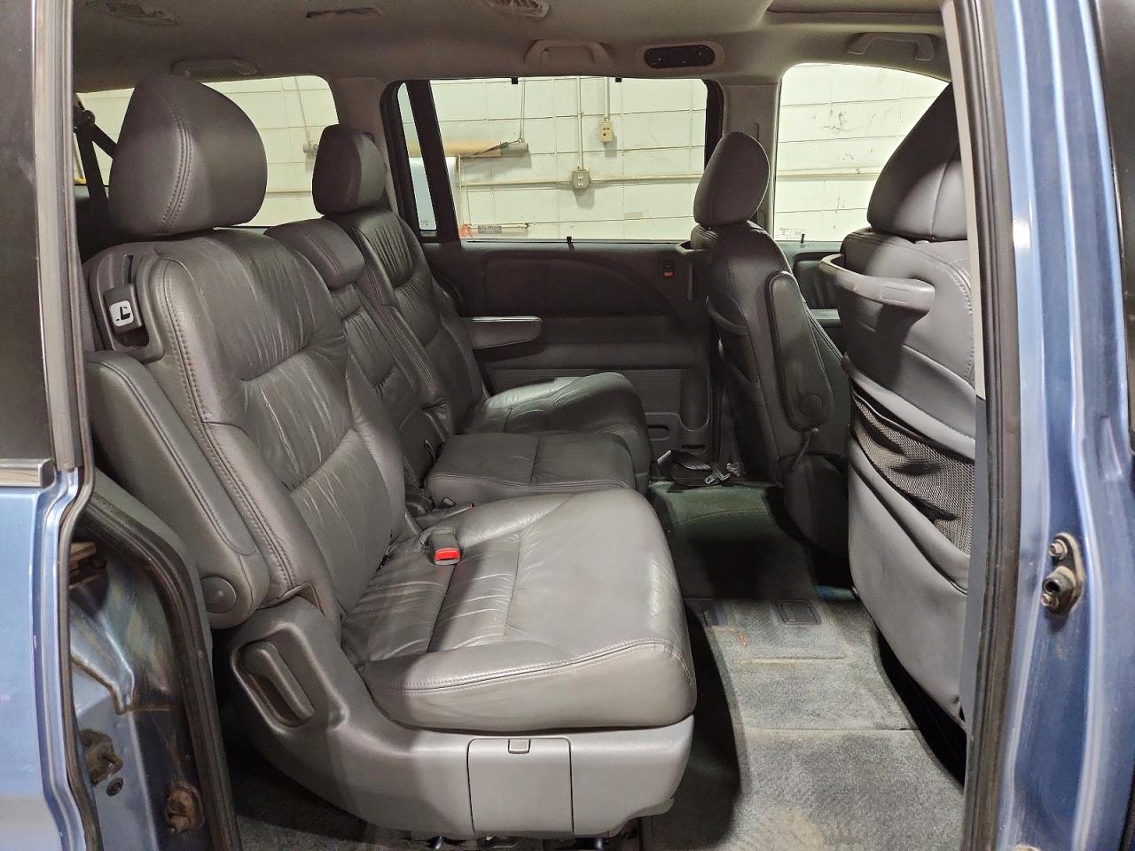 2007 Honda Odyssey Exl Blue vin: 5FNRL38627B101190