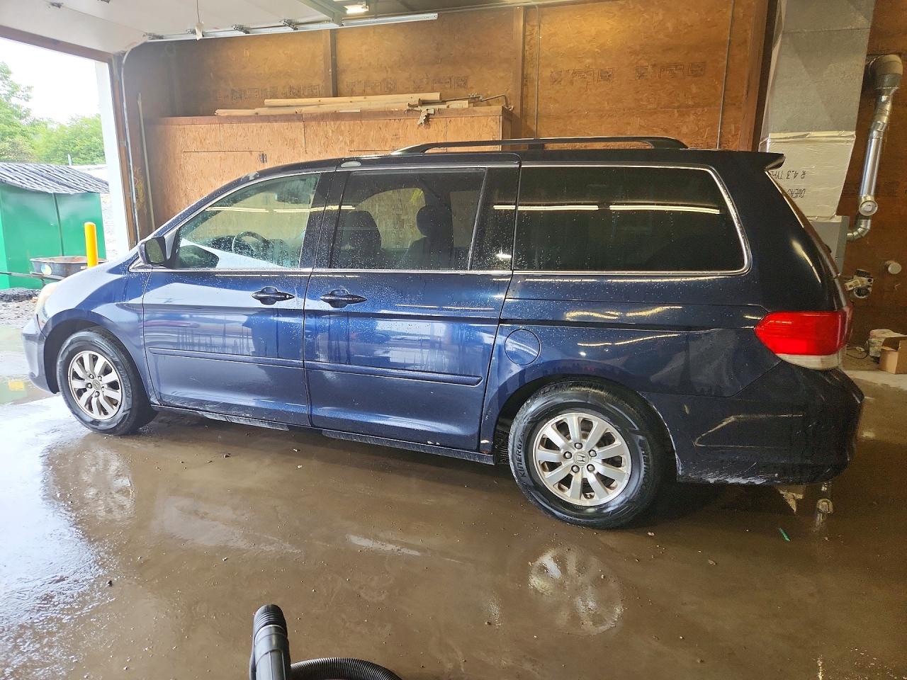 2008 Honda Odyssey Exl Blue vin: 5FNRL38628B013936