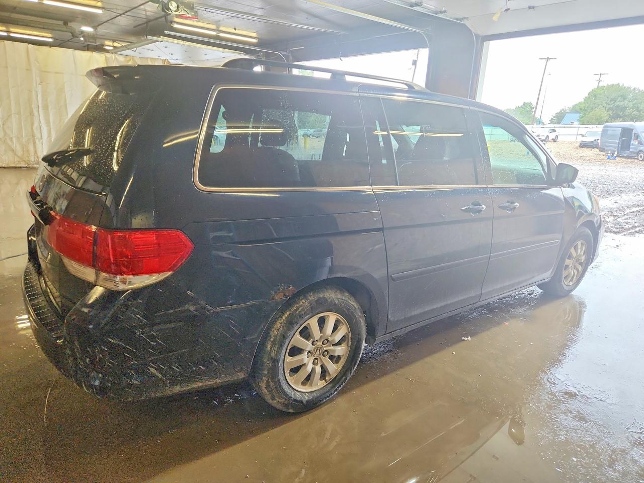 2008 Honda Odyssey Exl Blue vin: 5FNRL38628B013936